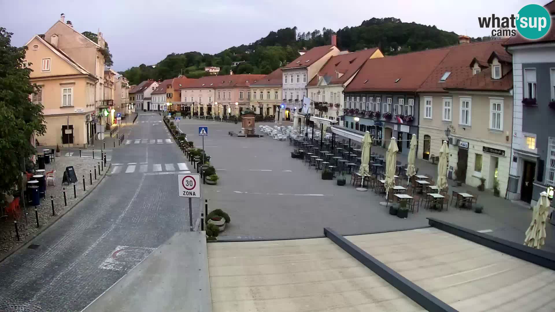 Samobor – Zentralen Platz von König Tomislav gewidmet