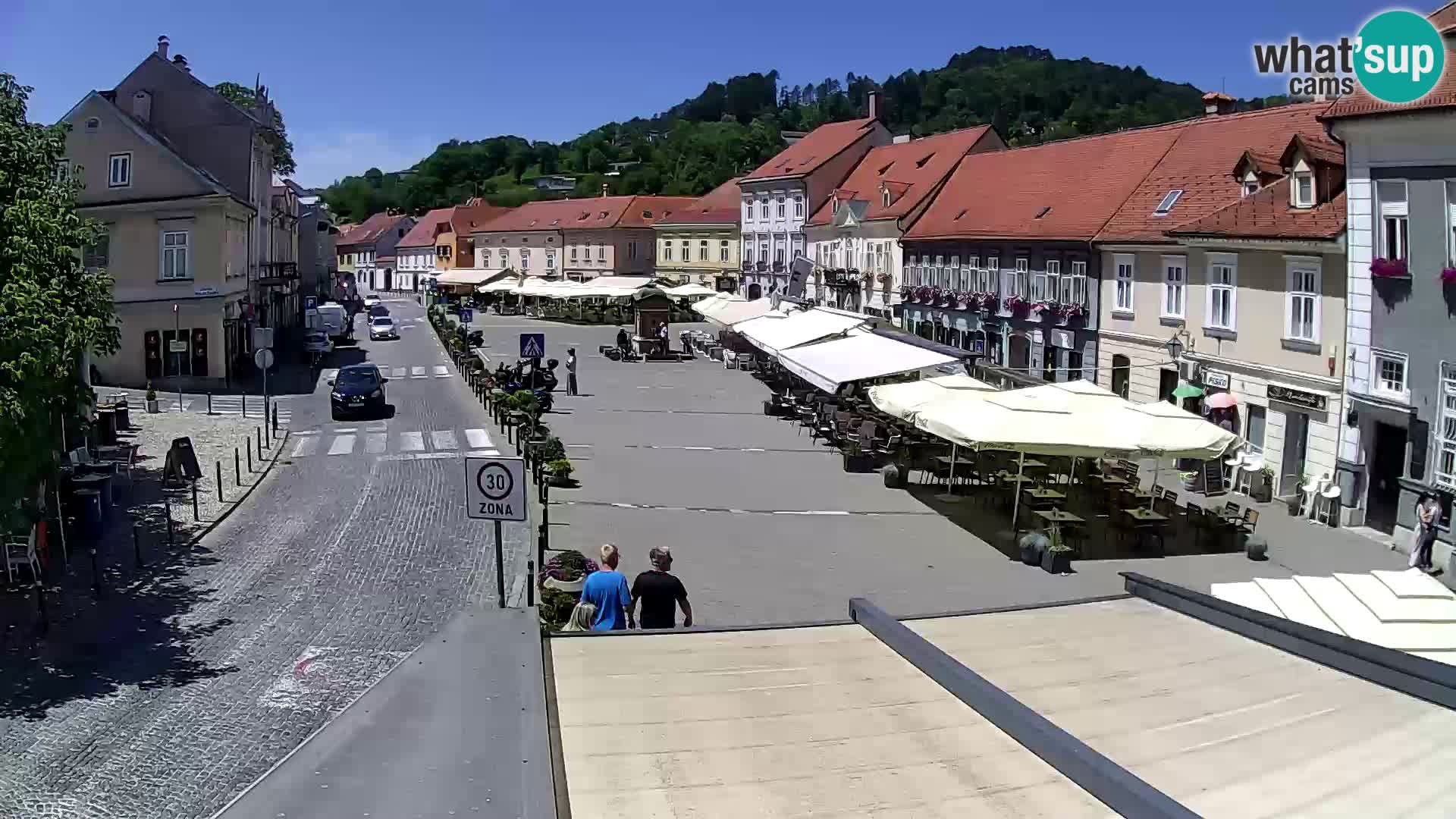 Samobor – Zentralen Platz von König Tomislav gewidmet