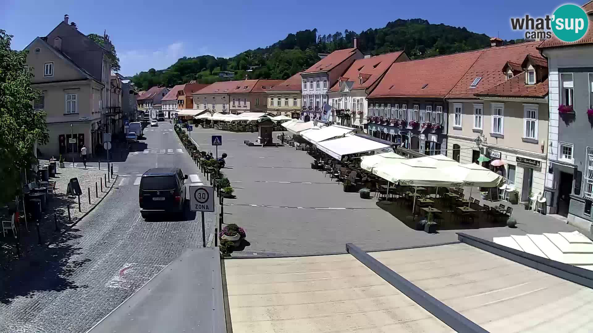 Samobor – Zentralen Platz von König Tomislav gewidmet