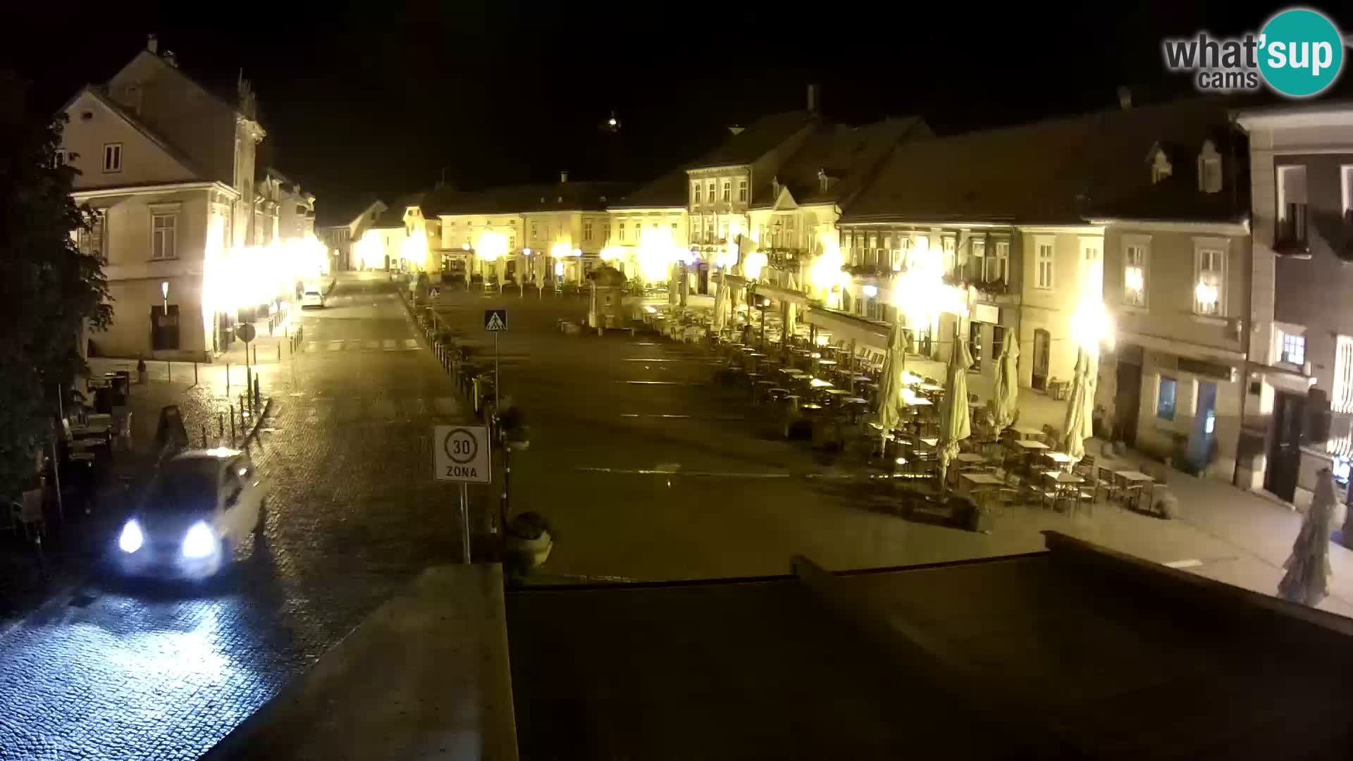Samobor – Zentralen Platz von König Tomislav gewidmet