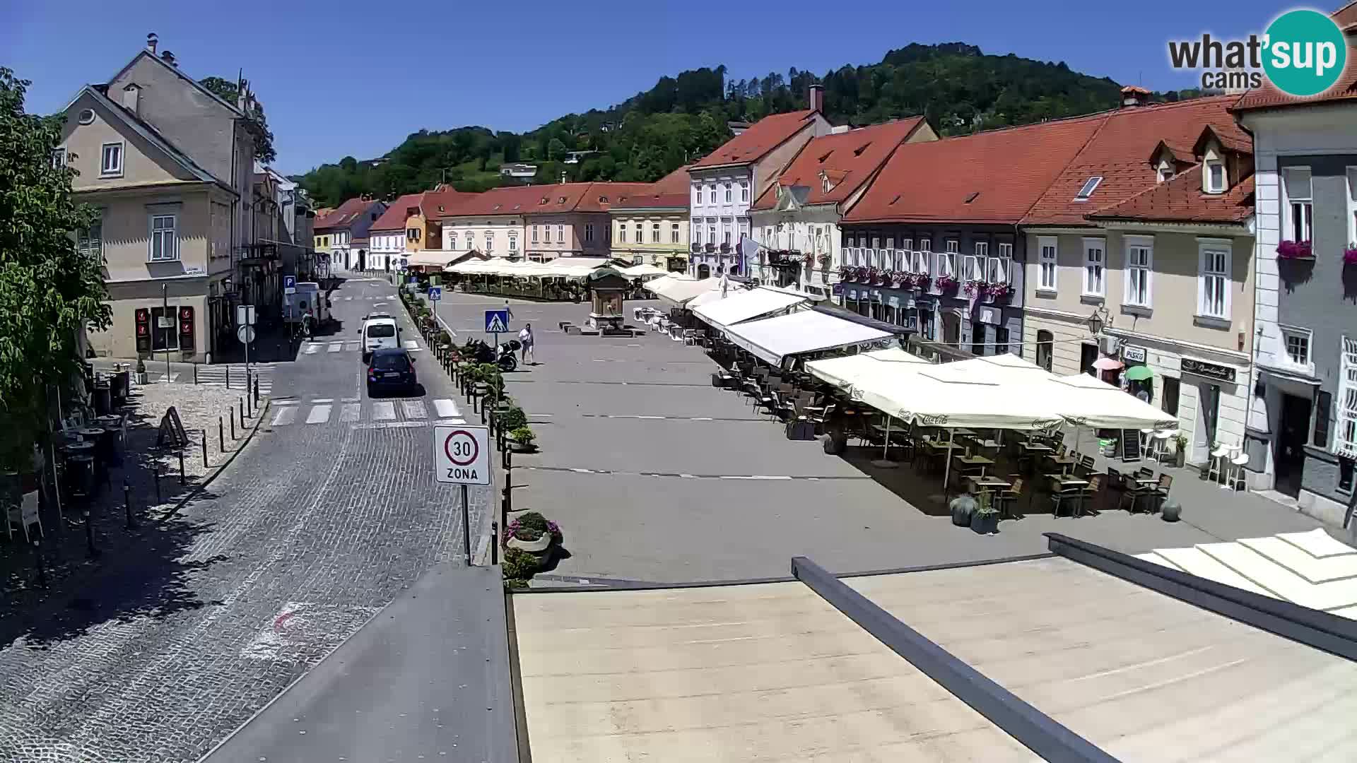 Samobor – Piazza centrale dedicata a re Tomislav