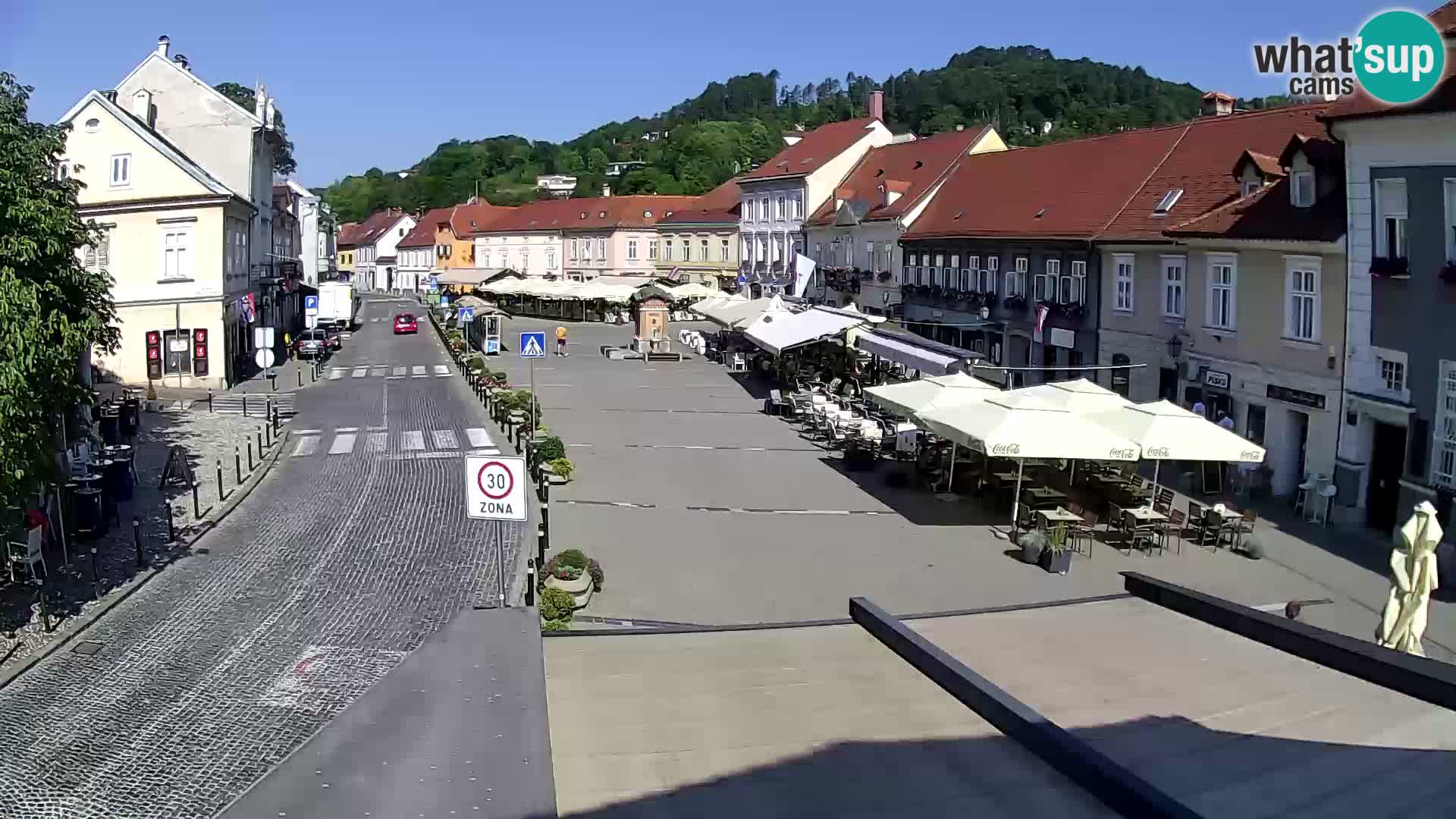 Samobor – Main square dedicated to King Tomislav