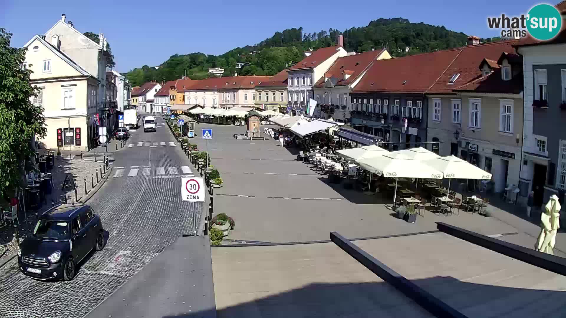 Samobor – Plaza central dedicado al rey Tomislav
