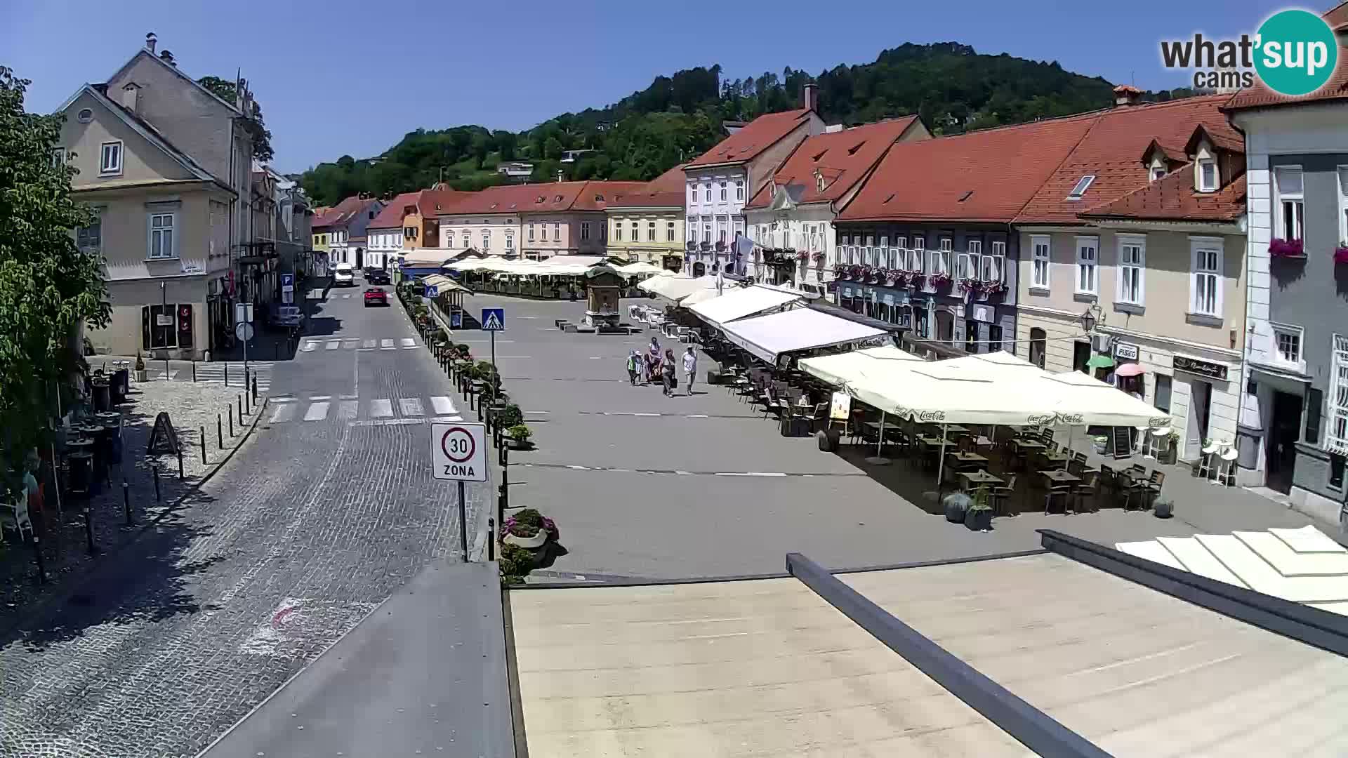 Samobor – Plaza central dedicado al rey Tomislav