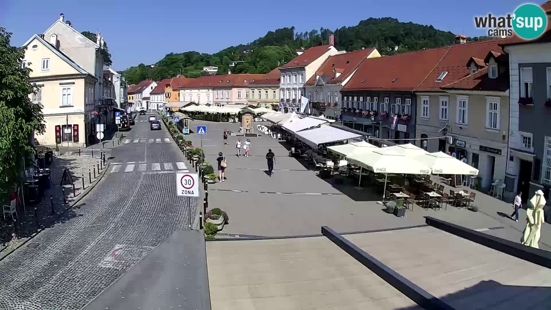 Samobor – Plaza central dedicado al rey Tomislav
