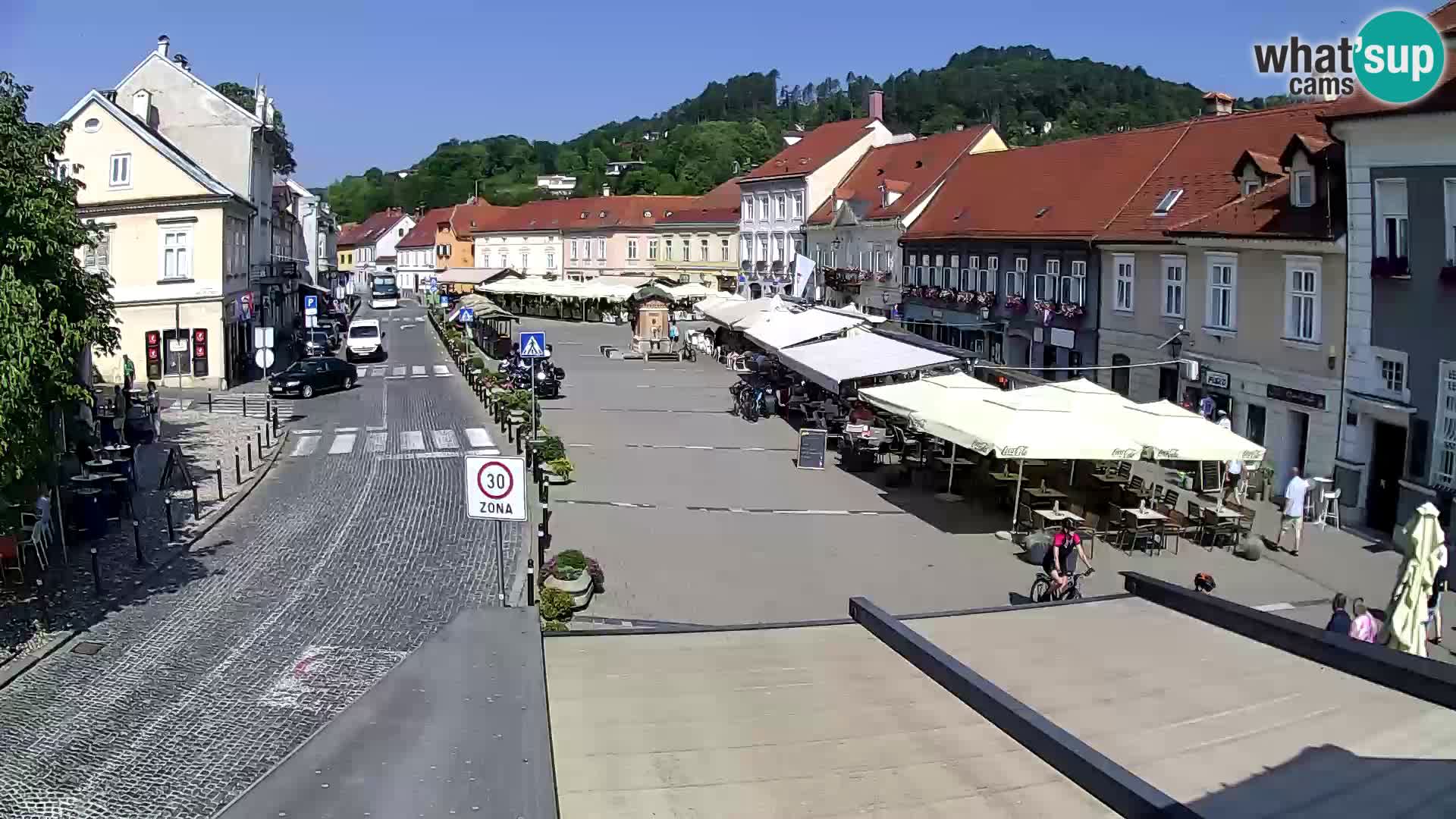 Samobor – Piazza centrale dedicata a re Tomislav