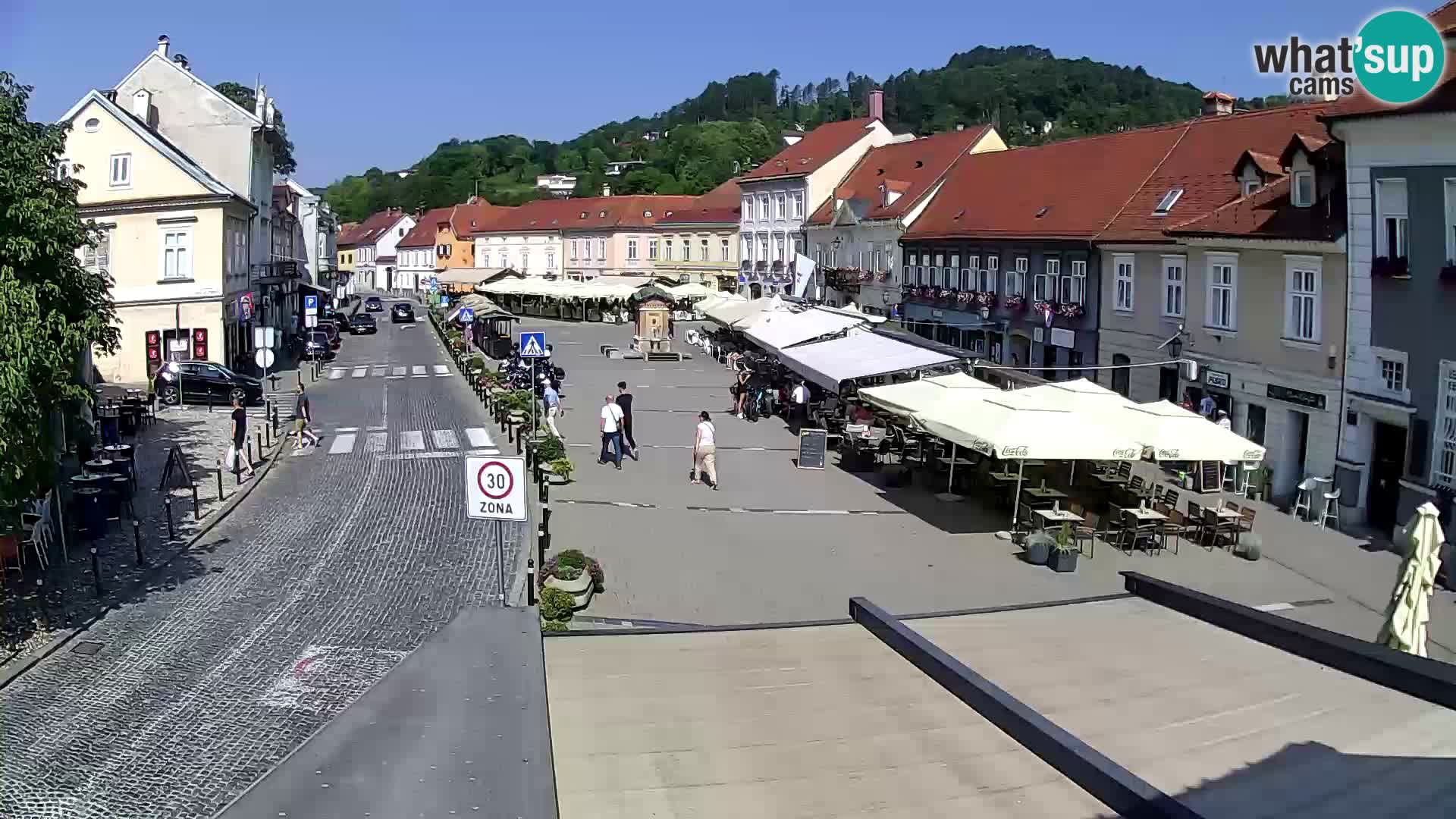 Samobor – Main square dedicated to King Tomislav