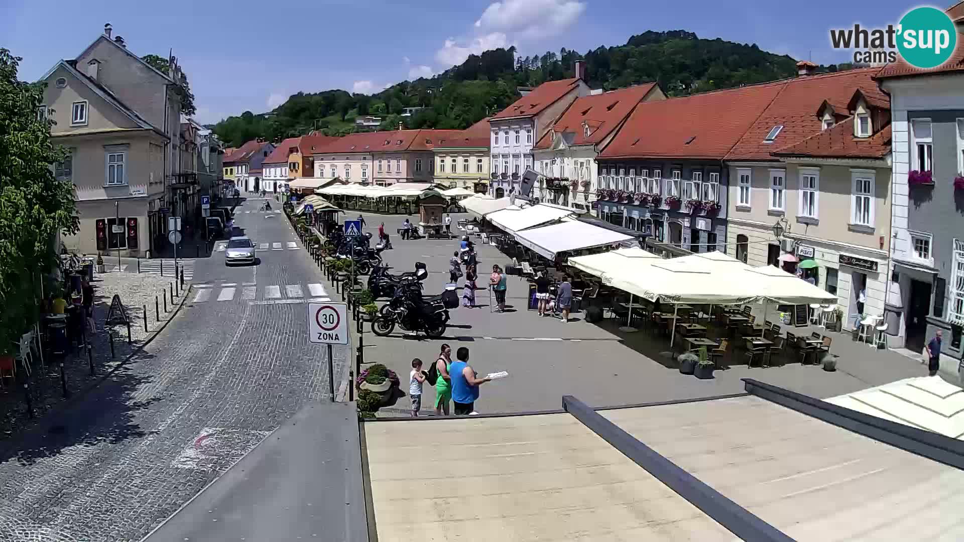 Samobor – Zentralen Platz von König Tomislav gewidmet