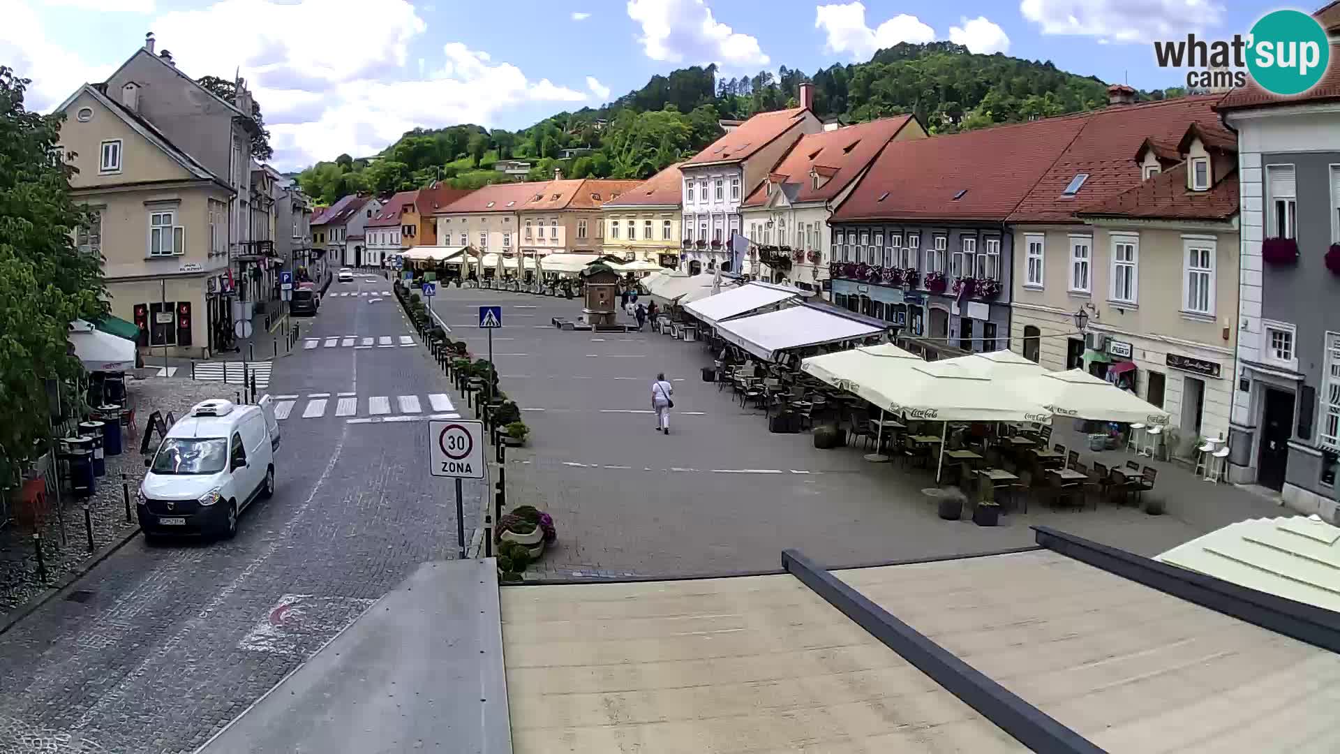 Samobor – Zentralen Platz von König Tomislav gewidmet