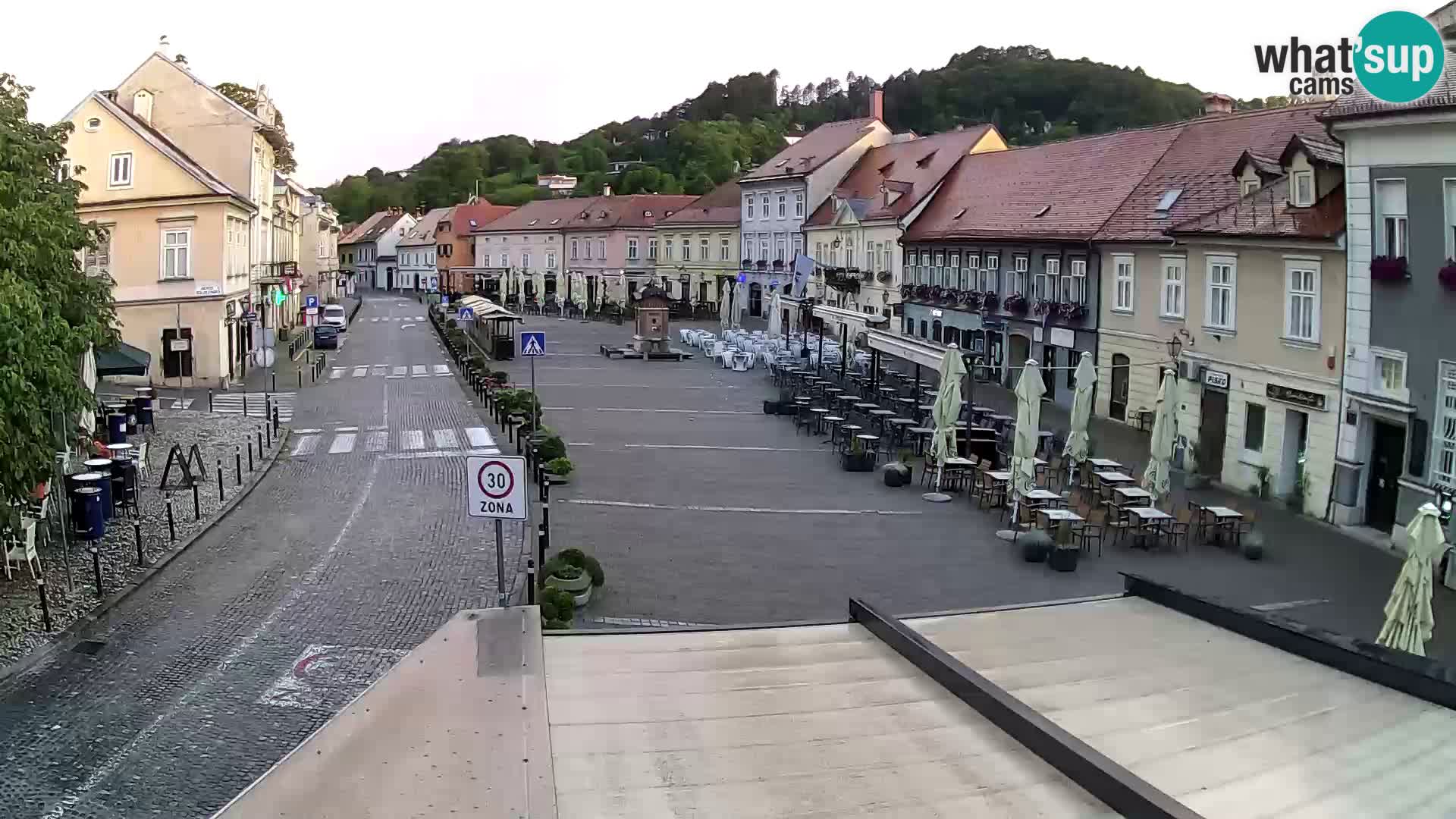 Samobor – Piazza centrale dedicata a re Tomislav