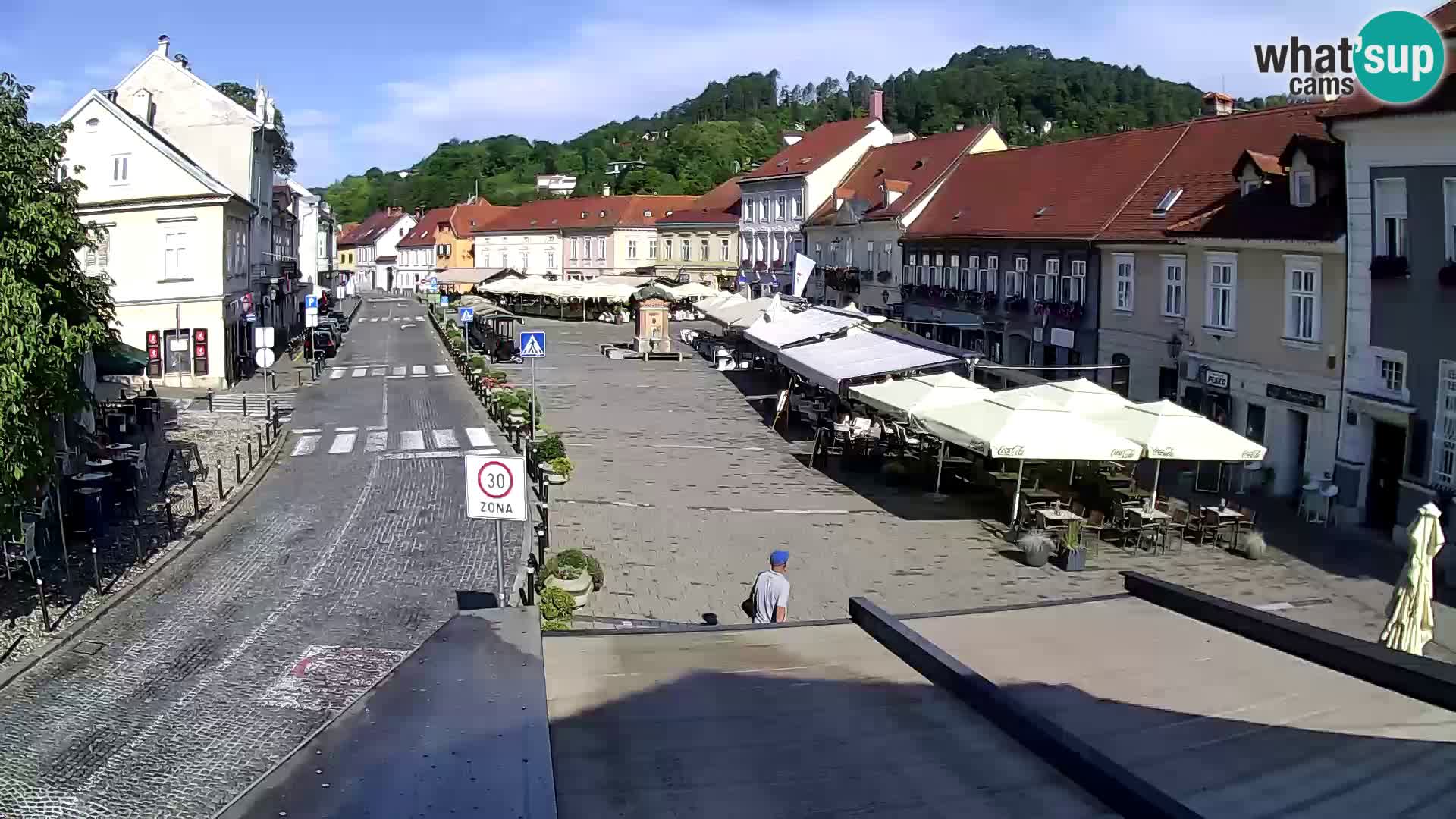 Samobor – Zentralen Platz von König Tomislav gewidmet