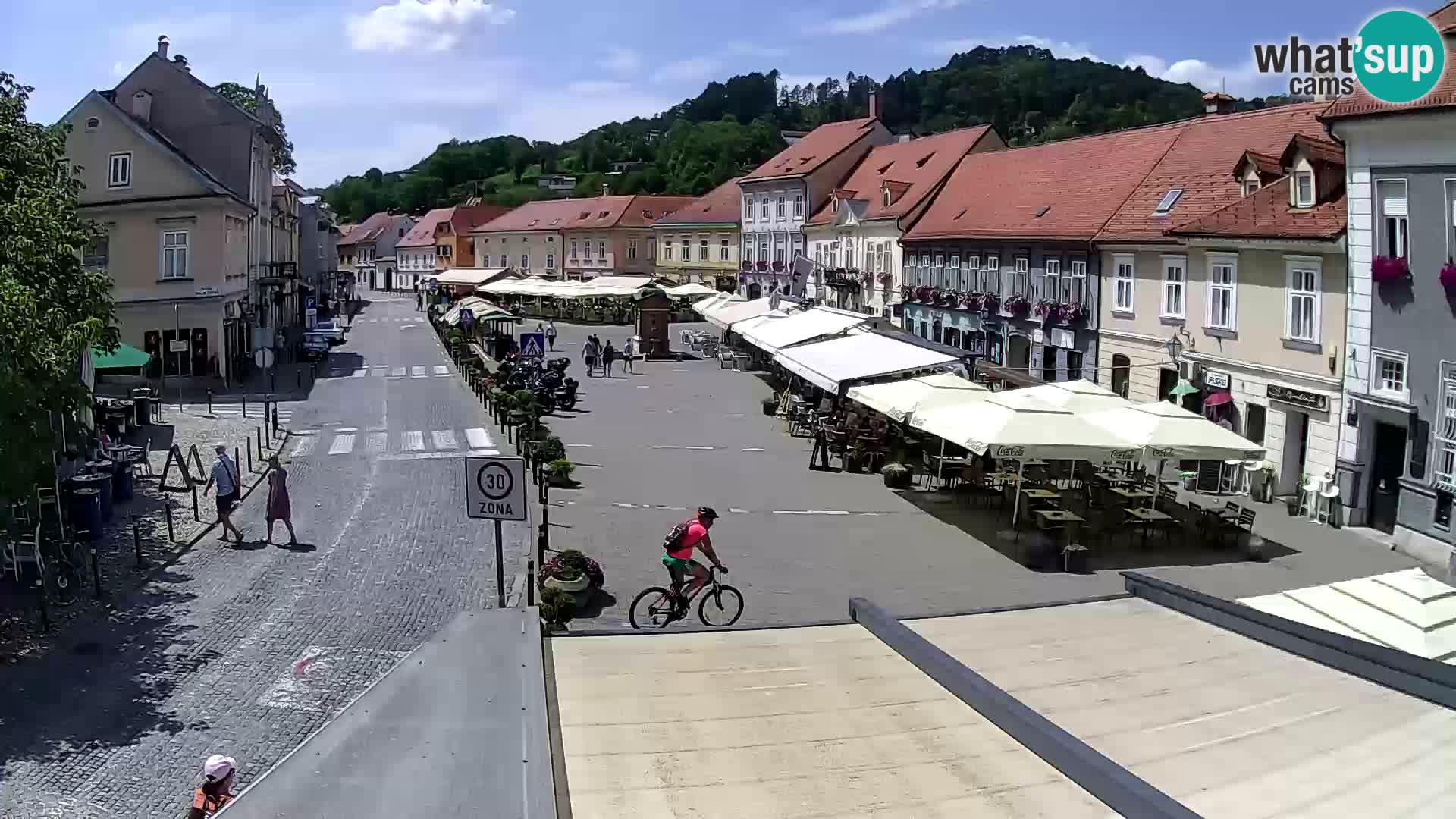 Samobor – Main square dedicated to King Tomislav
