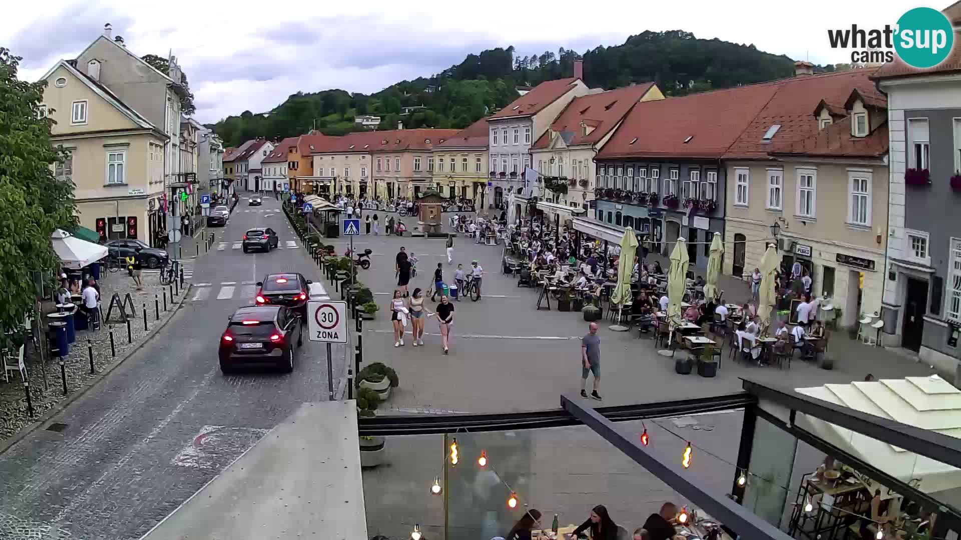 Samobor – Piazza centrale dedicata a re Tomislav