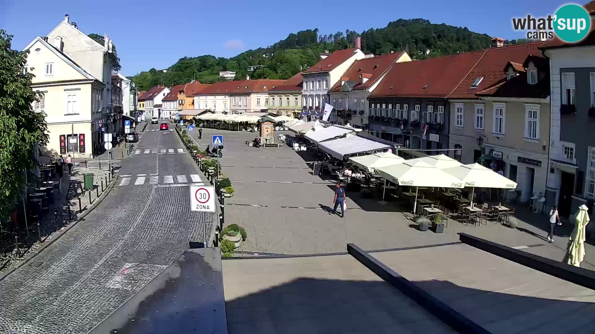 Samobor – Zentralen Platz von König Tomislav gewidmet