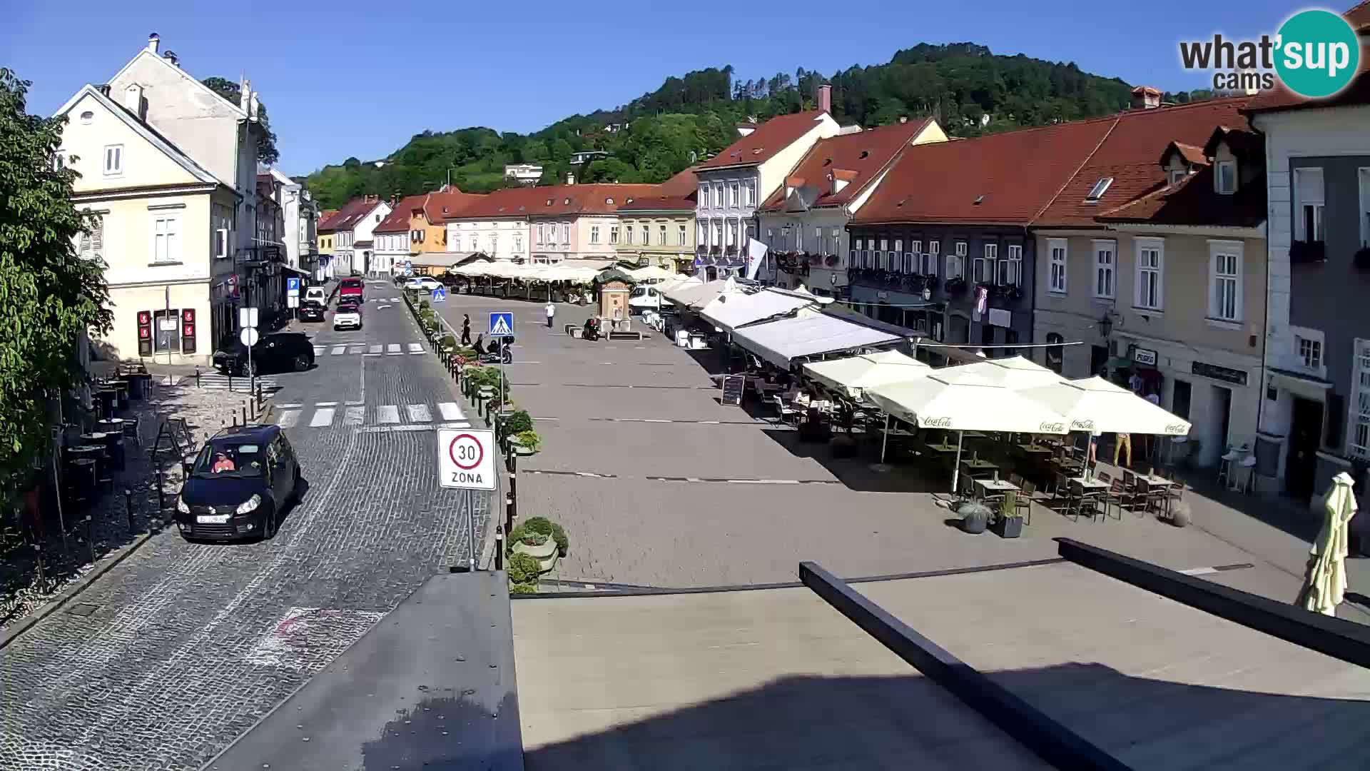 Samobor – Plaza central dedicado al rey Tomislav