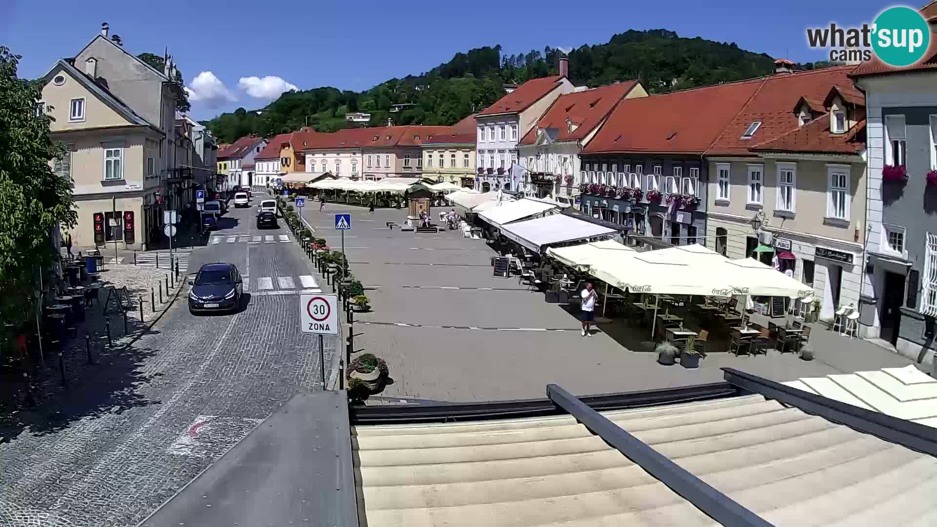Samobor – Zentralen Platz von König Tomislav gewidmet