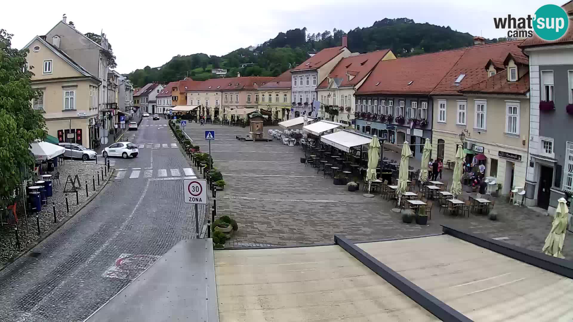 Samobor – Piazza centrale dedicata a re Tomislav