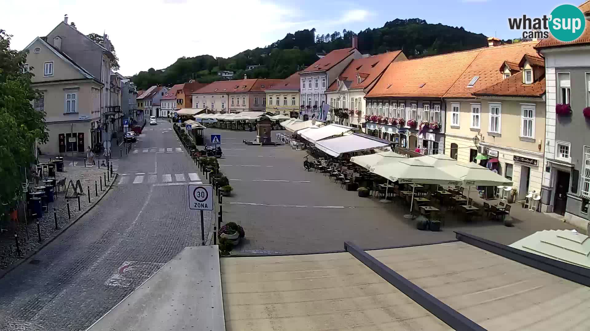 Samobor – Piazza centrale dedicata a re Tomislav