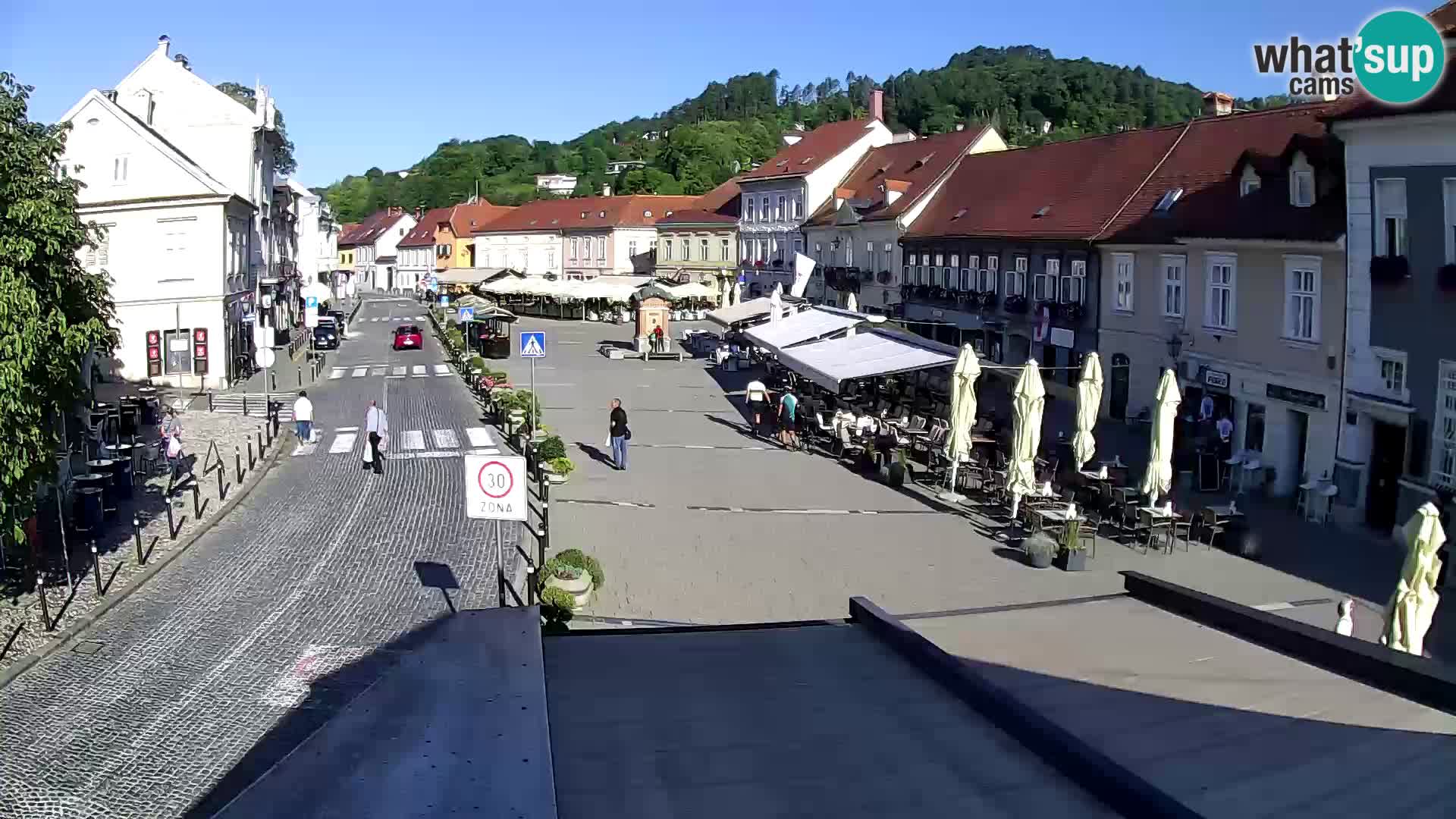 Samobor – Zentralen Platz von König Tomislav gewidmet