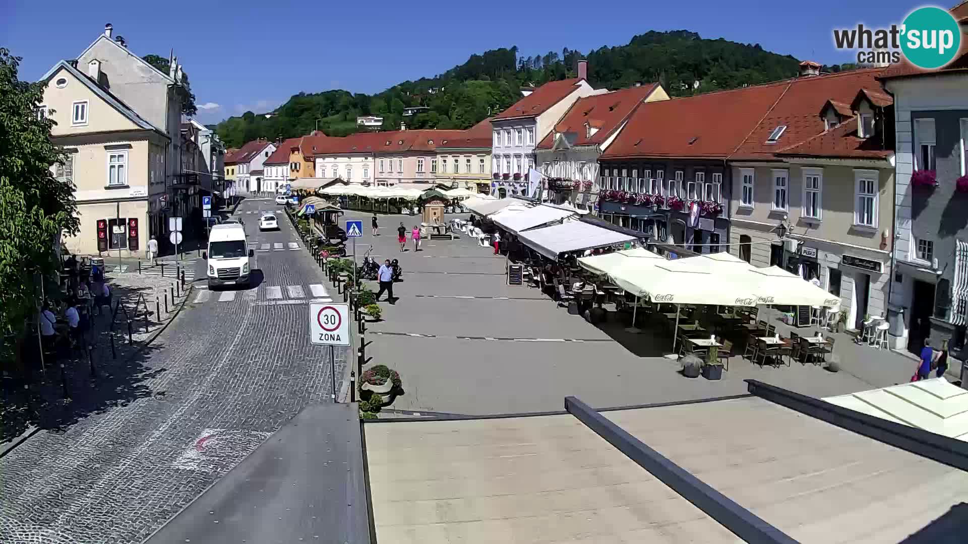 Samobor – Zentralen Platz von König Tomislav gewidmet