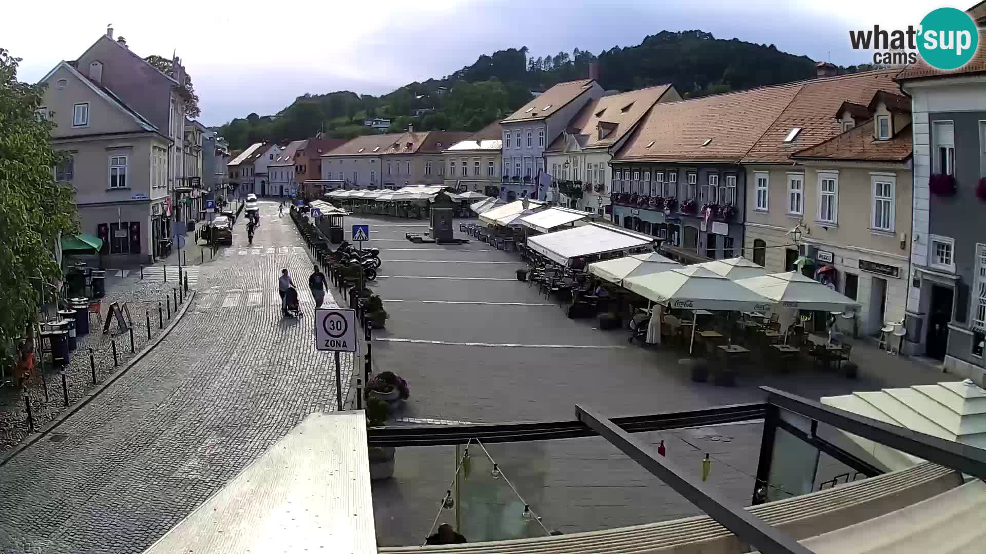 Samobor – Piazza centrale dedicata a re Tomislav