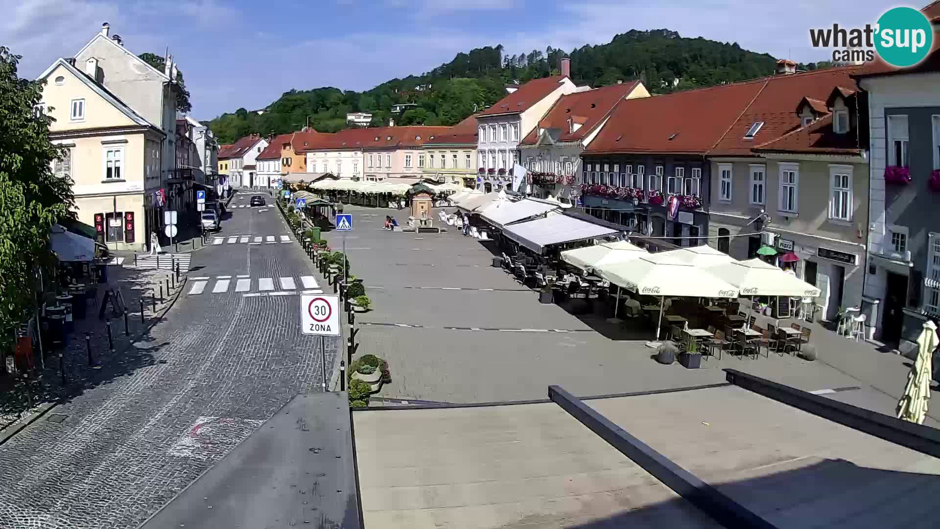 Samobor – Zentralen Platz von König Tomislav gewidmet