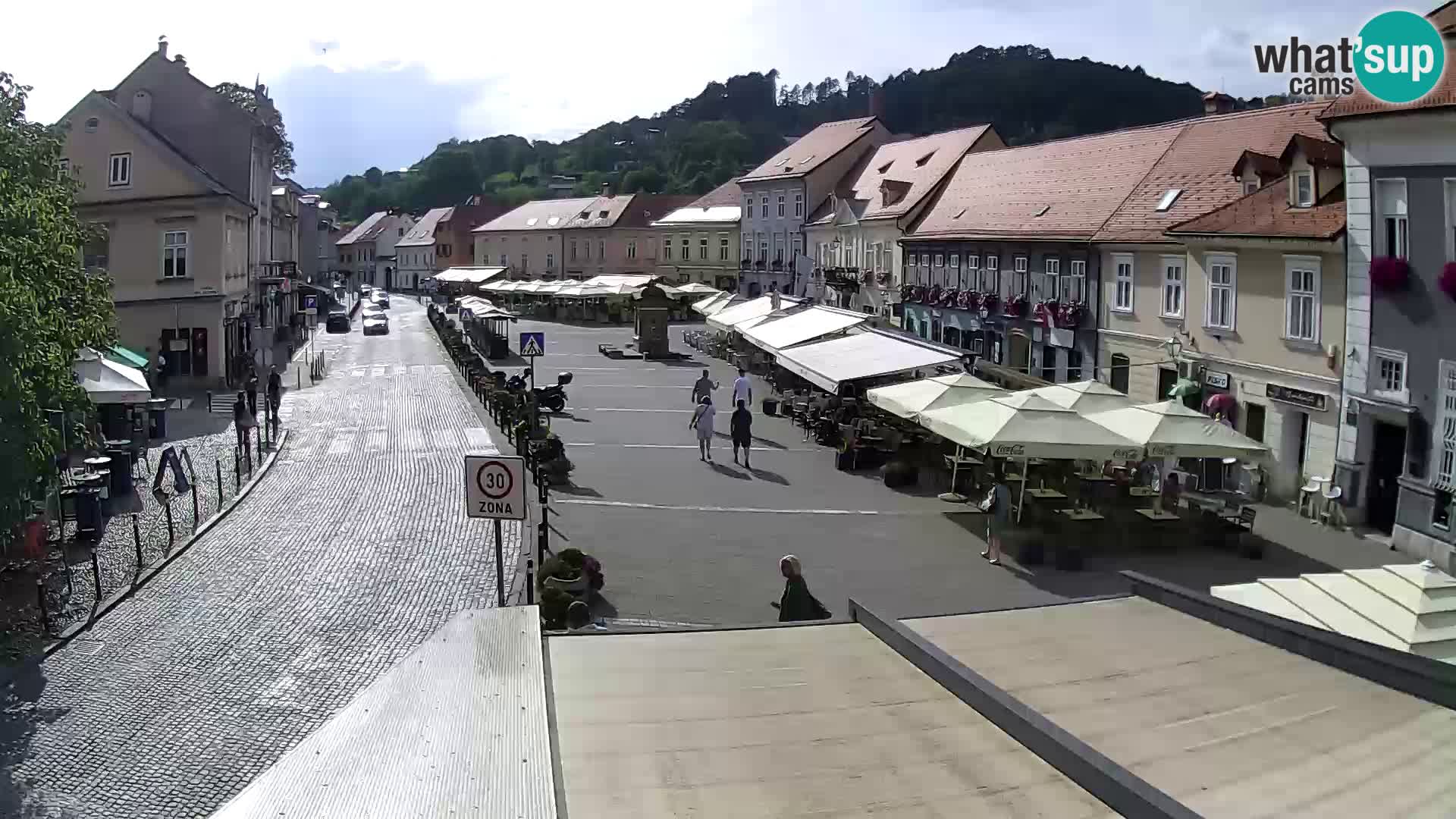 Samobor – Zentralen Platz von König Tomislav gewidmet