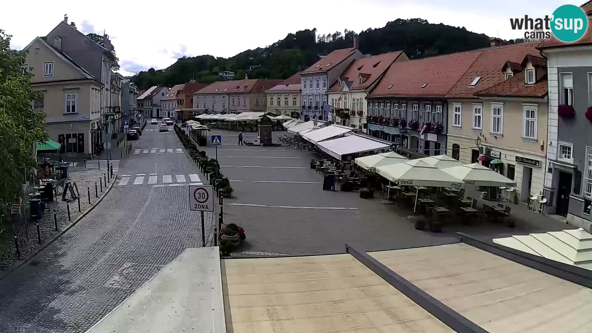Samobor – Plaza central dedicado al rey Tomislav