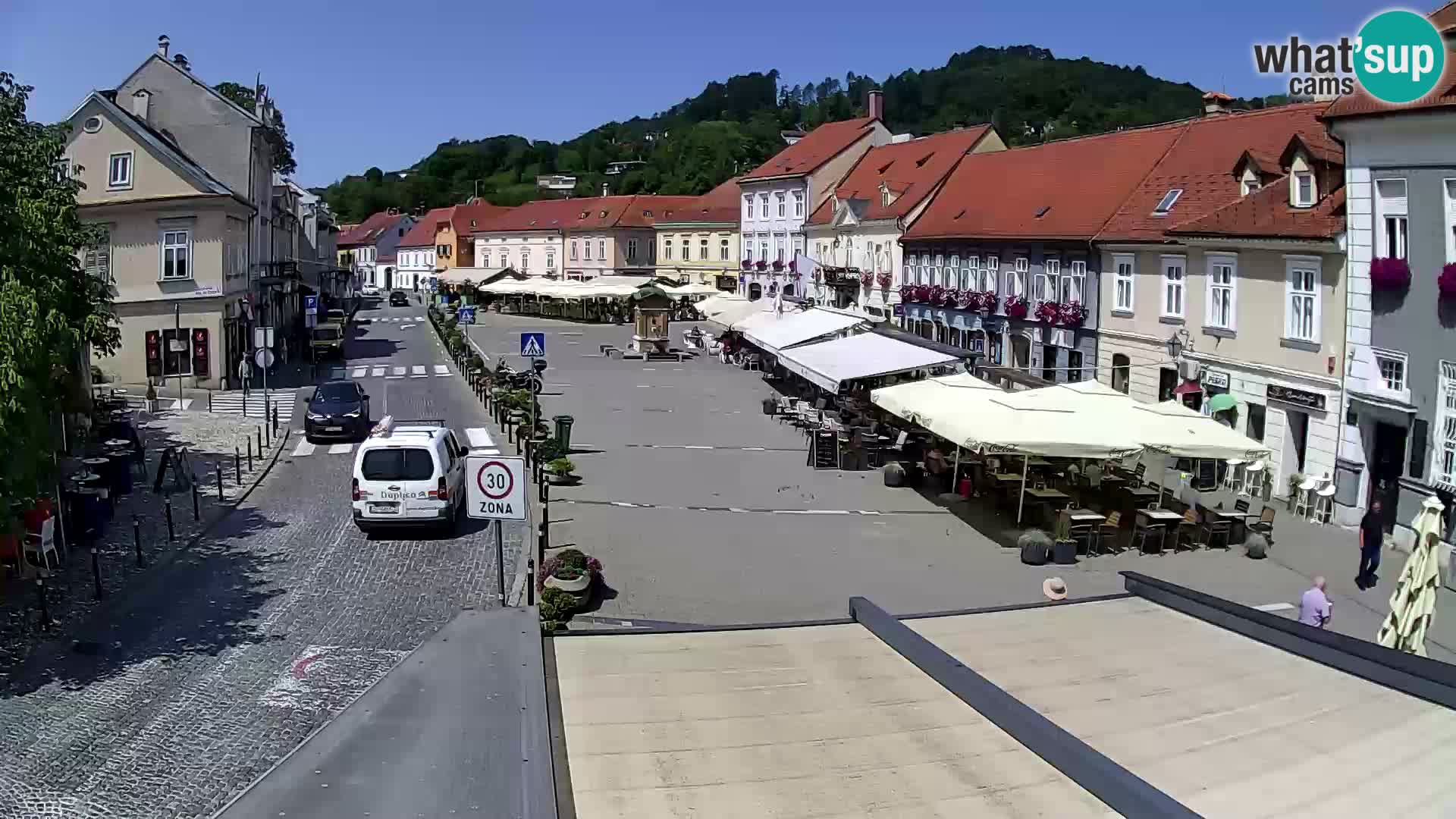Samobor – Zentralen Platz von König Tomislav gewidmet