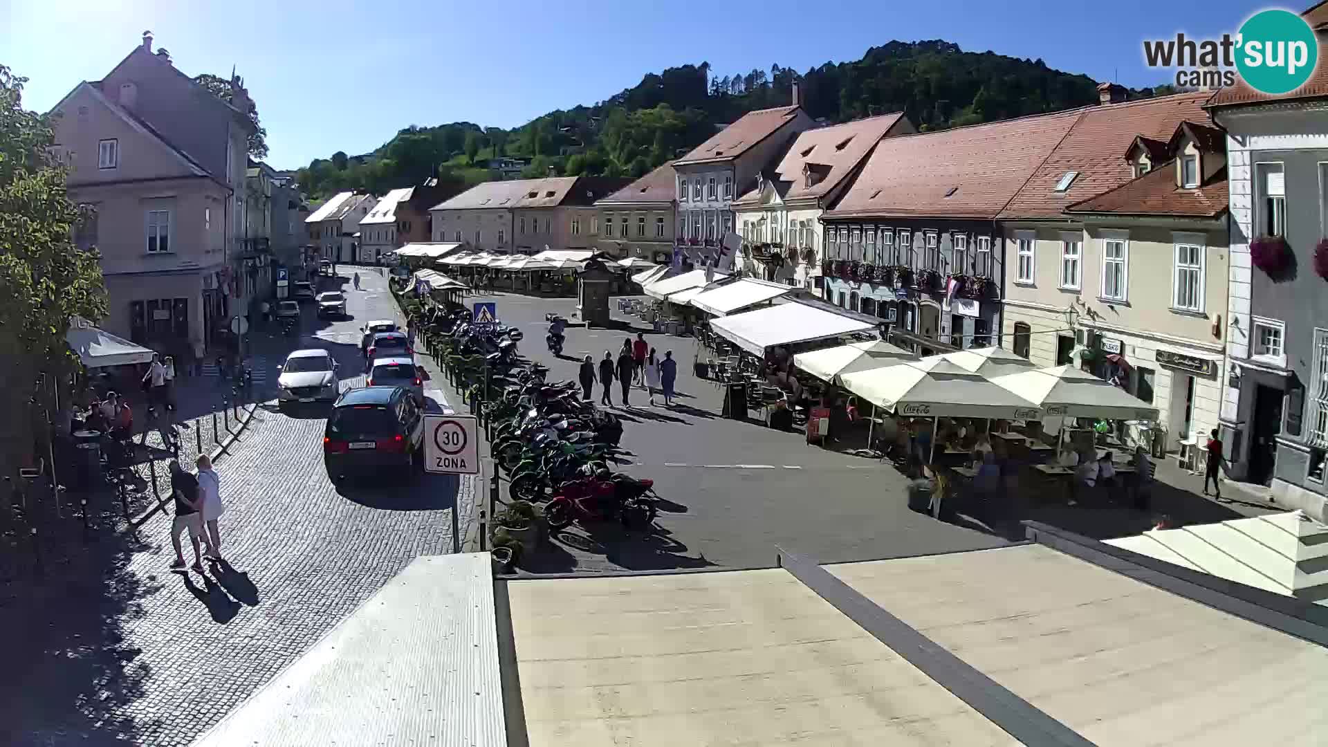 Samobor – Plaza central dedicado al rey Tomislav