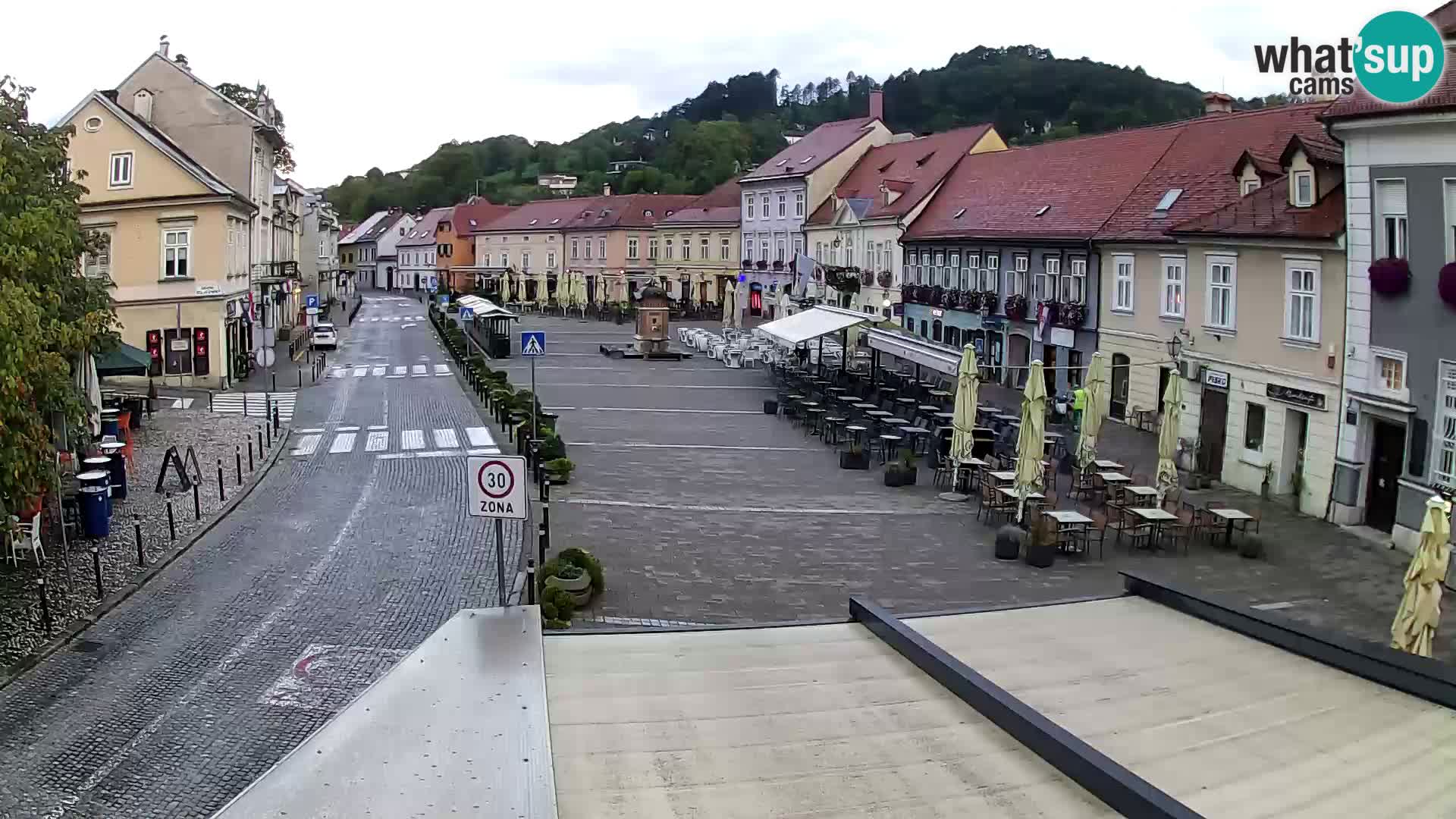 Samobor – Zentralen Platz von König Tomislav gewidmet