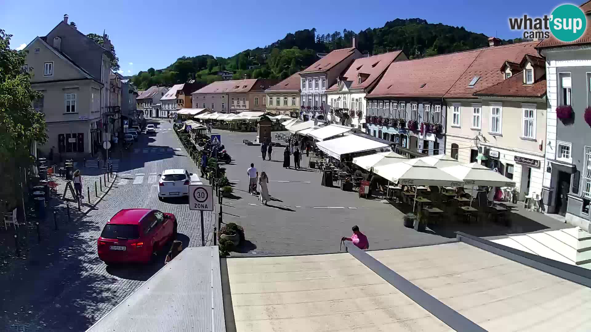Samobor – Zentralen Platz von König Tomislav gewidmet