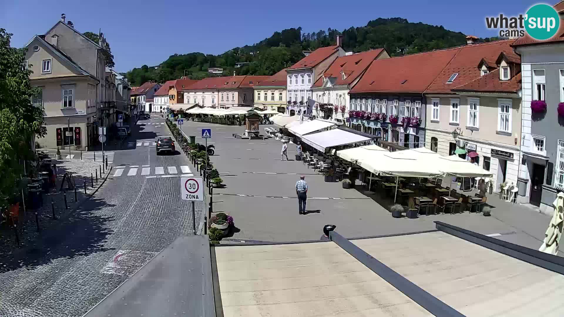 Samobor – Zentralen Platz von König Tomislav gewidmet