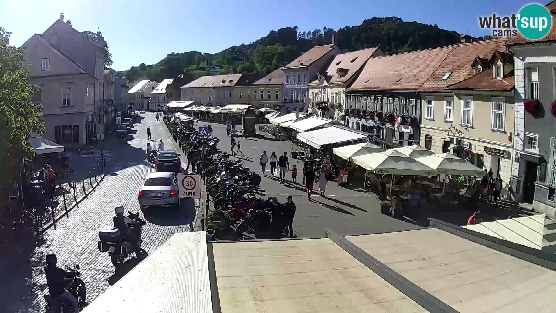 Samobor – Plaza central dedicado al rey Tomislav