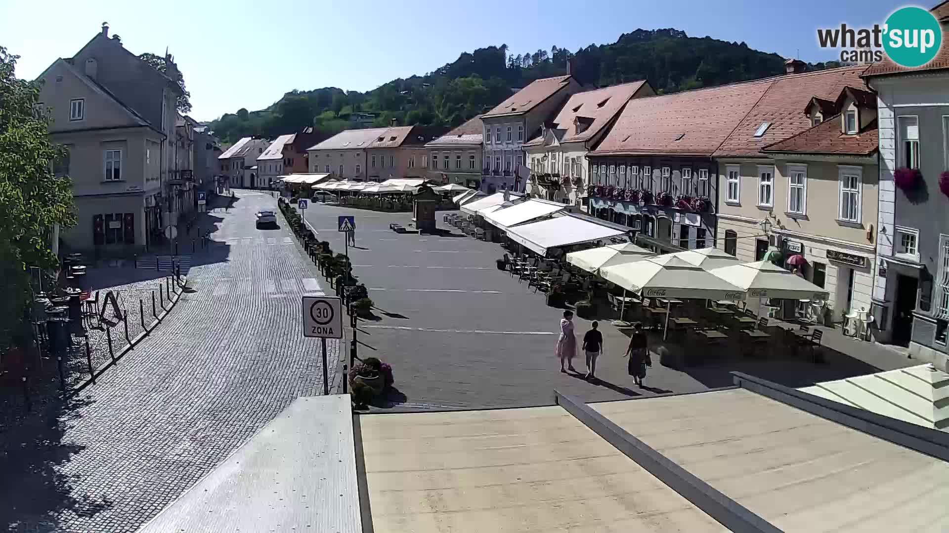 Samobor – Zentralen Platz von König Tomislav gewidmet
