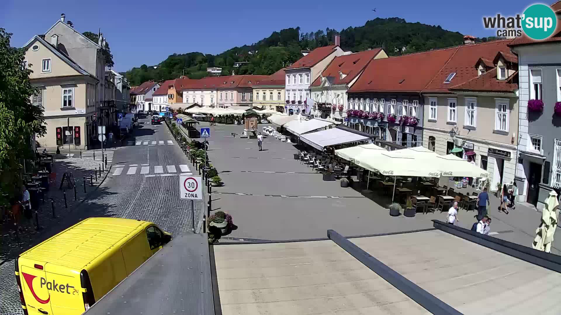 Samobor – Plaza central dedicado al rey Tomislav