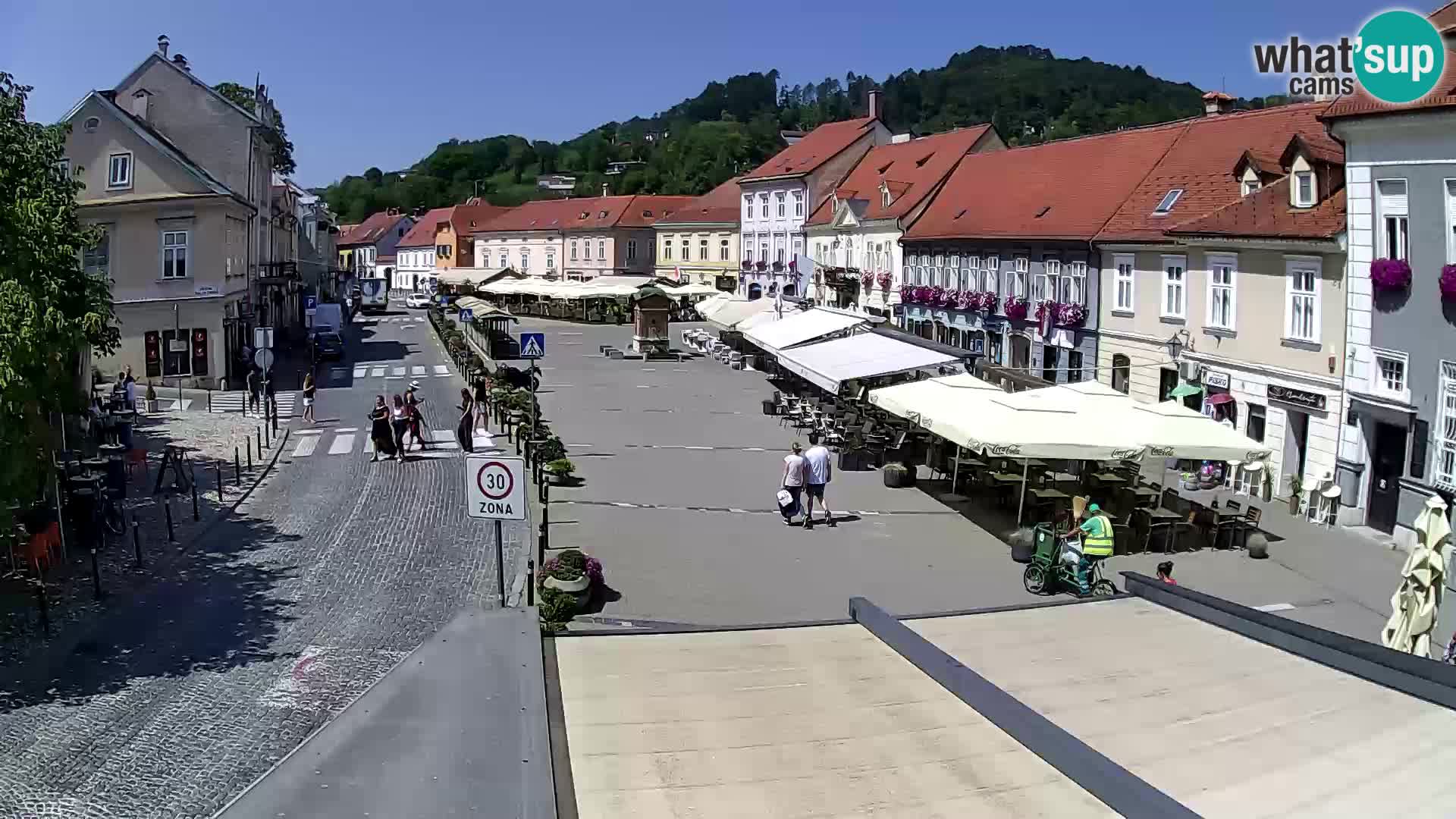 Samobor – Zentralen Platz von König Tomislav gewidmet