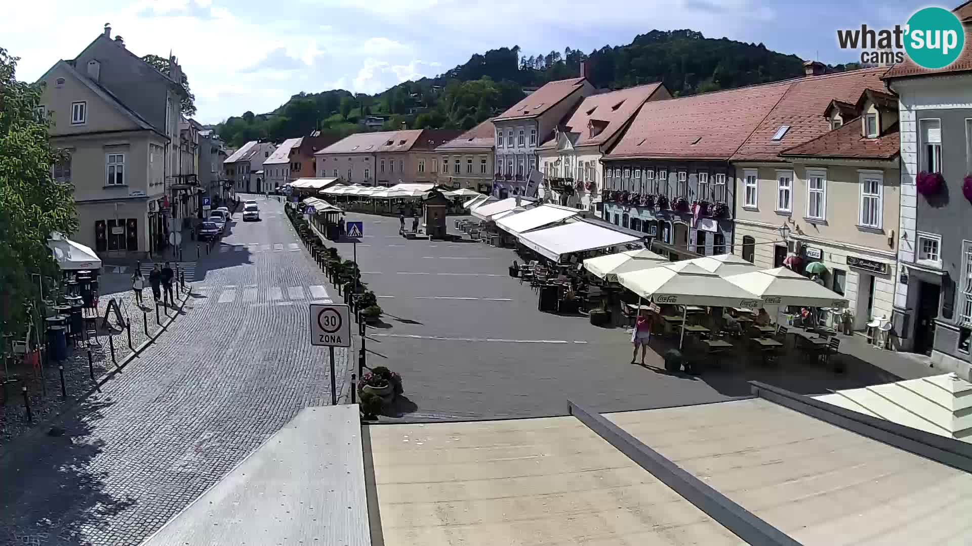 Samobor – Zentralen Platz von König Tomislav gewidmet