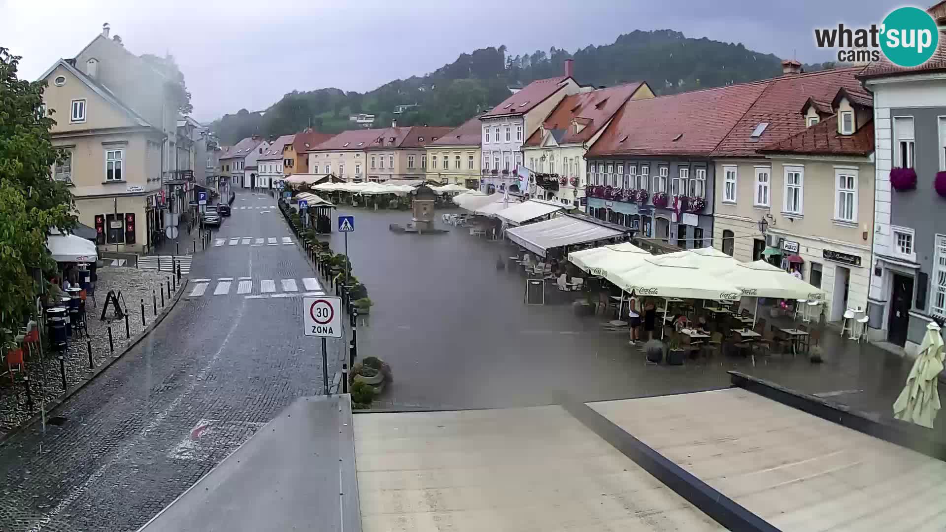 Samobor – Piazza centrale dedicata a re Tomislav