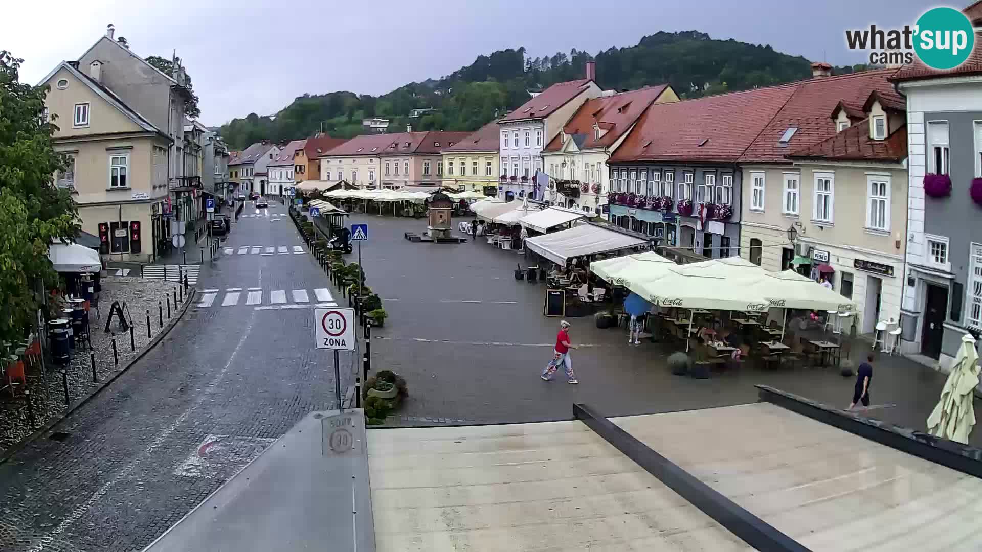 Samobor – Piazza centrale dedicata a re Tomislav