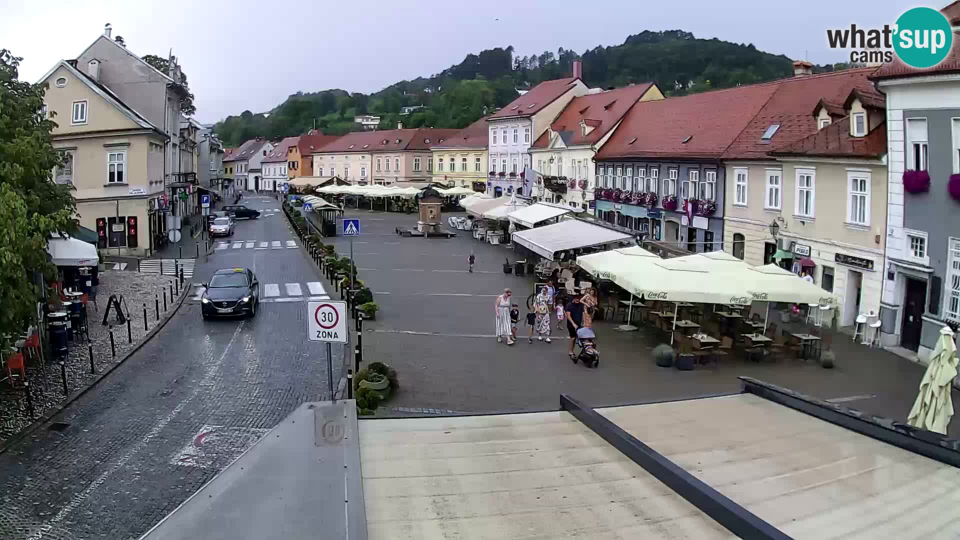 Samobor – Piazza centrale dedicata a re Tomislav