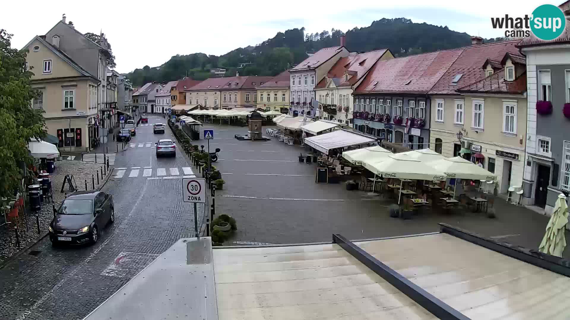 Samobor – Zentralen Platz von König Tomislav gewidmet