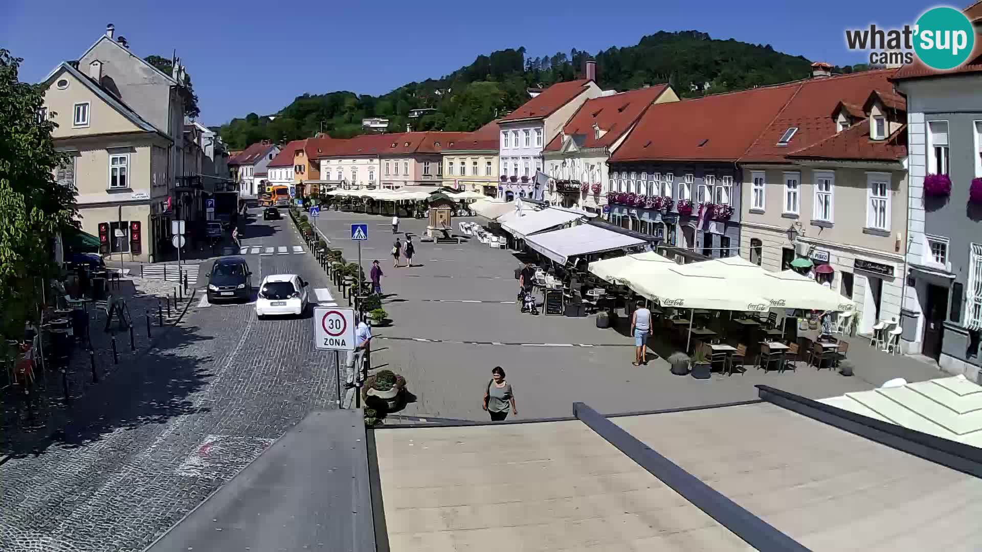 Samobor – Piazza centrale dedicata a re Tomislav