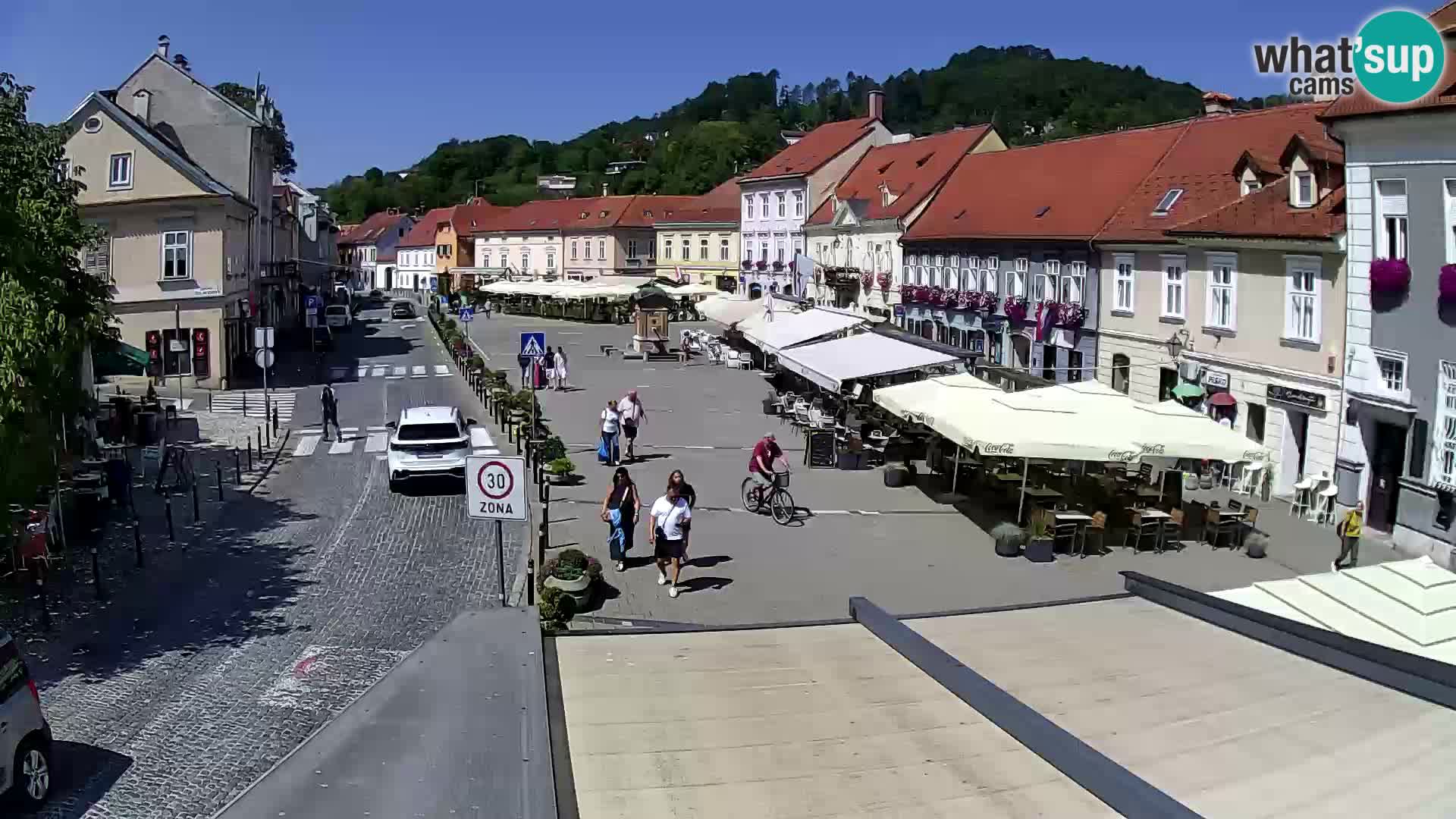 Samobor – Zentralen Platz von König Tomislav gewidmet