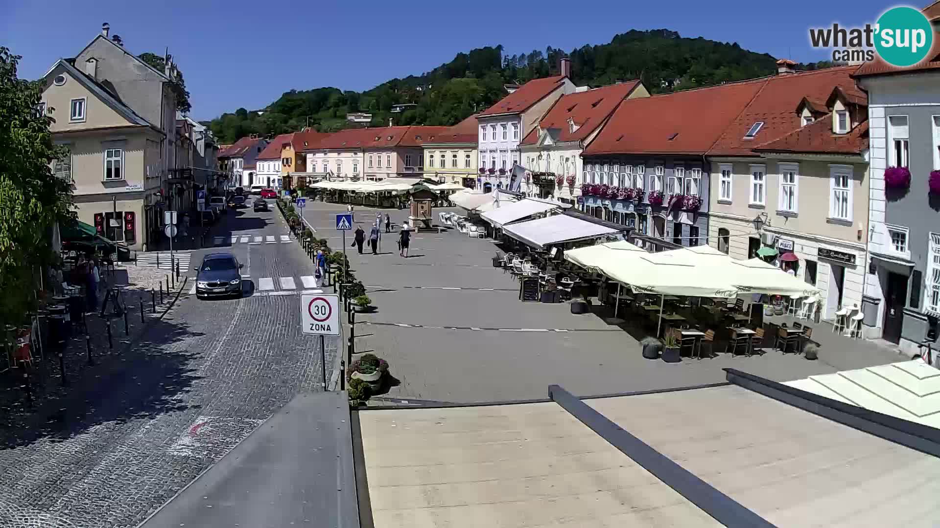Samobor – Plaza central dedicado al rey Tomislav