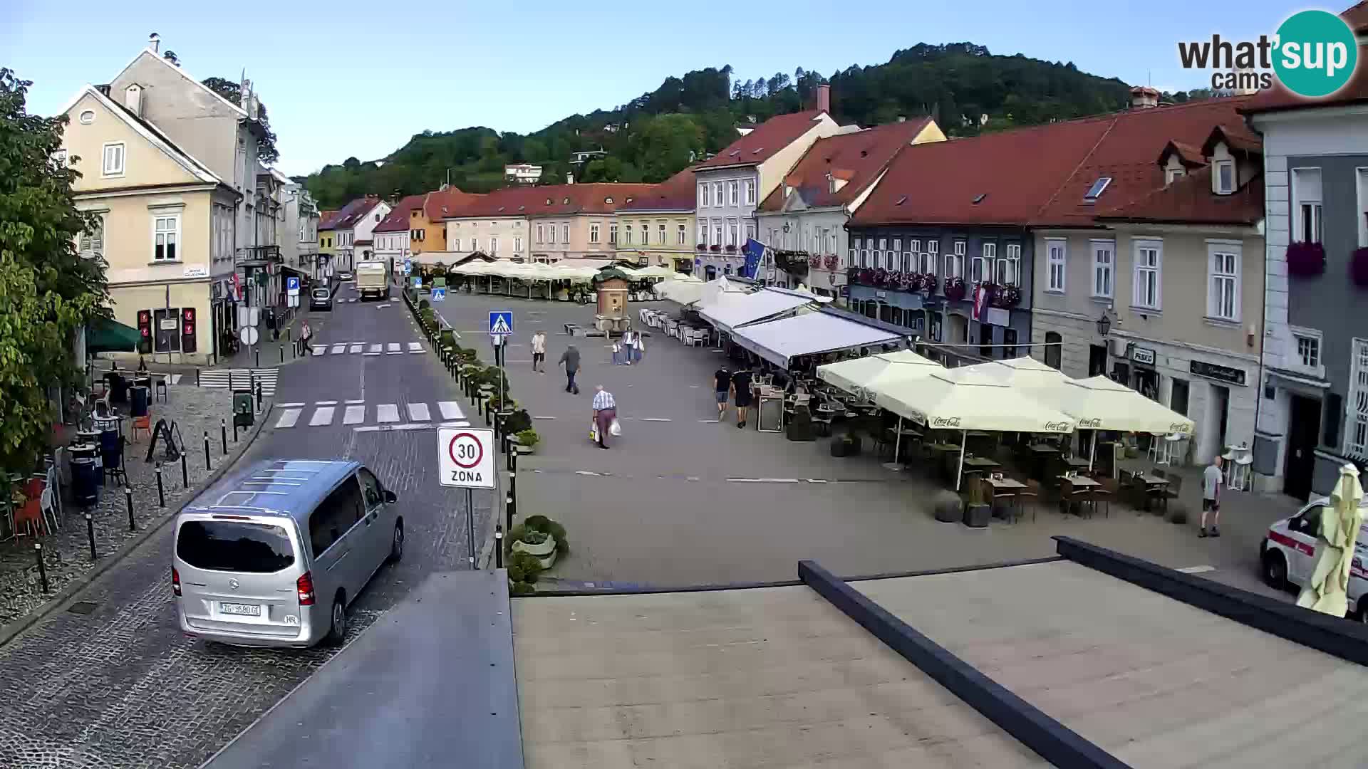 Samobor – Plaza central dedicado al rey Tomislav