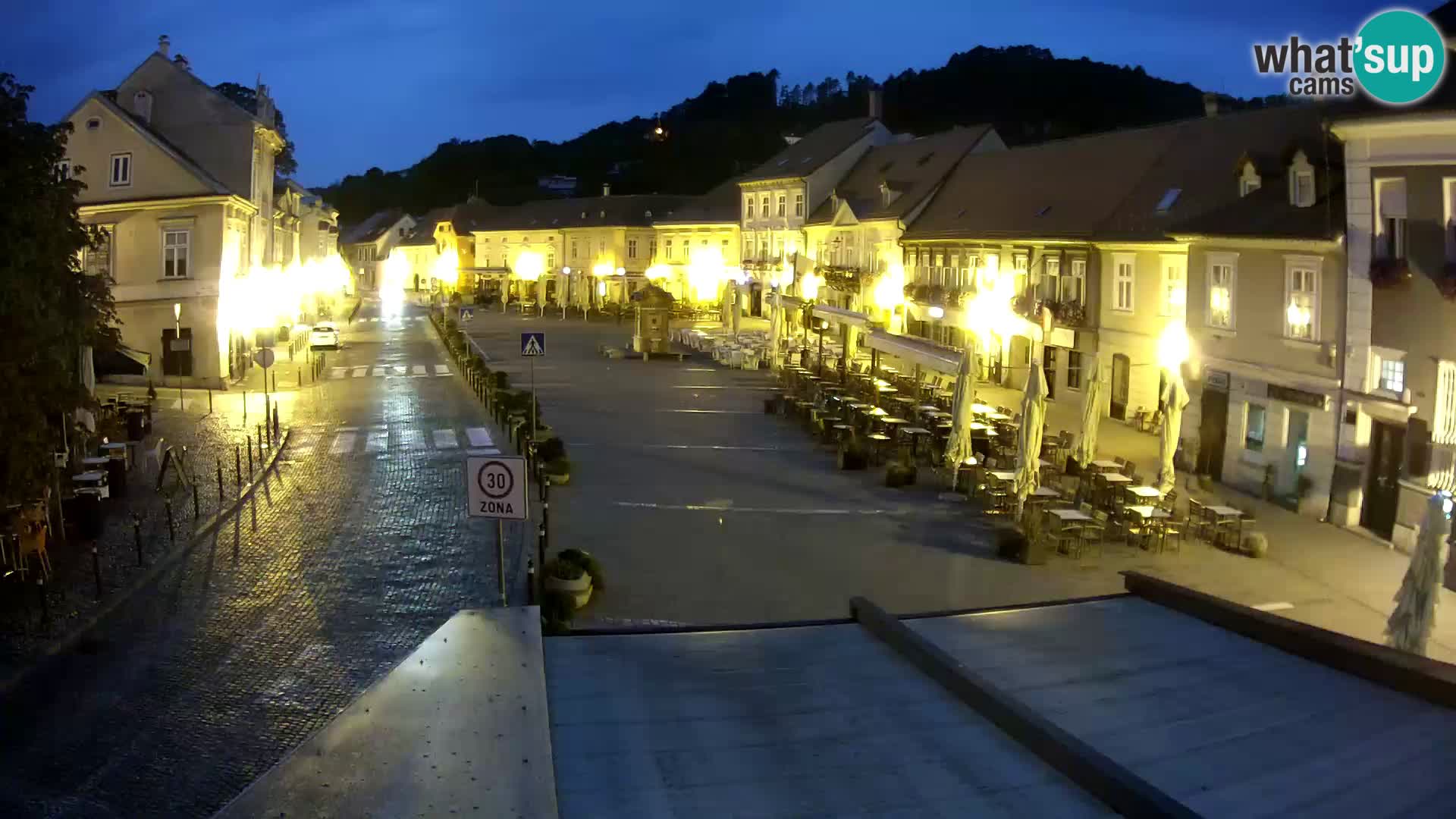 Samobor – Plaza central dedicado al rey Tomislav