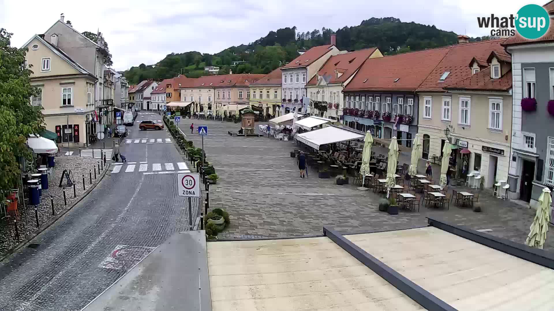 Samobor – Plaza central dedicado al rey Tomislav