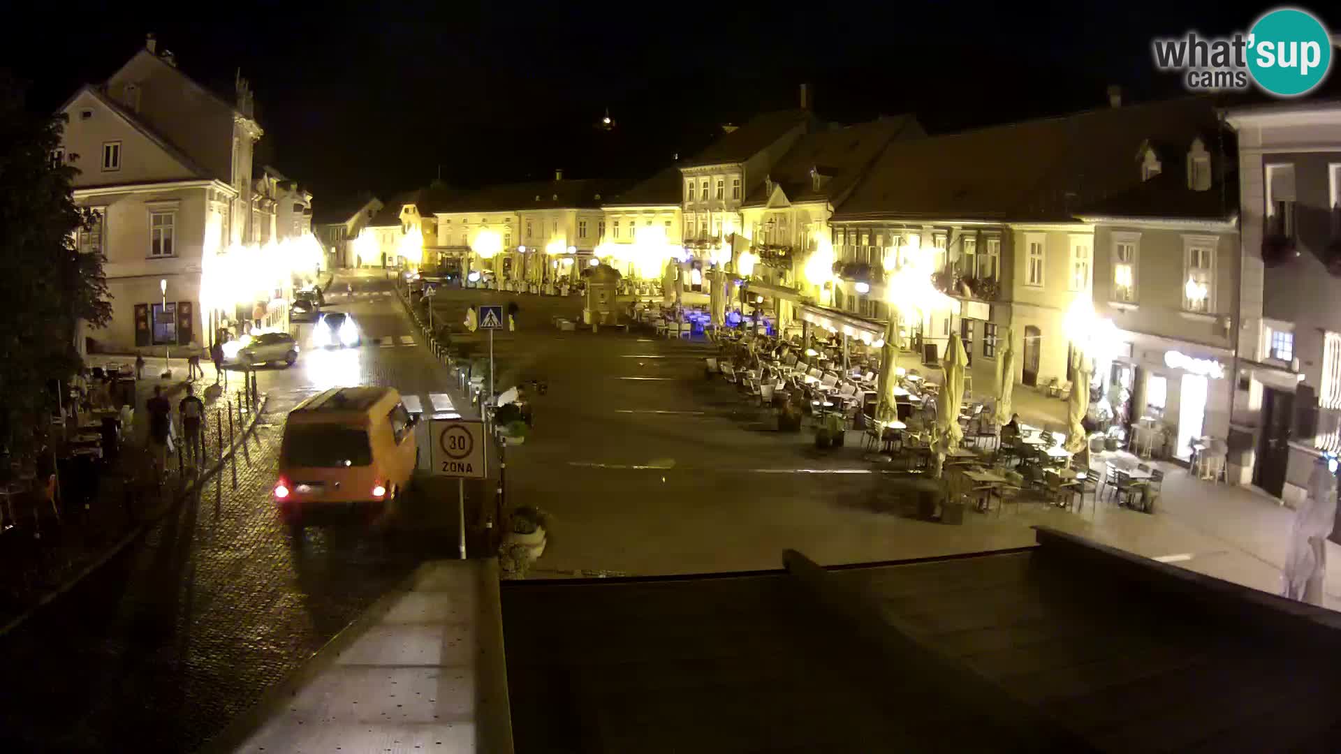 Samobor – Place centrale dédié au roi Tomislav