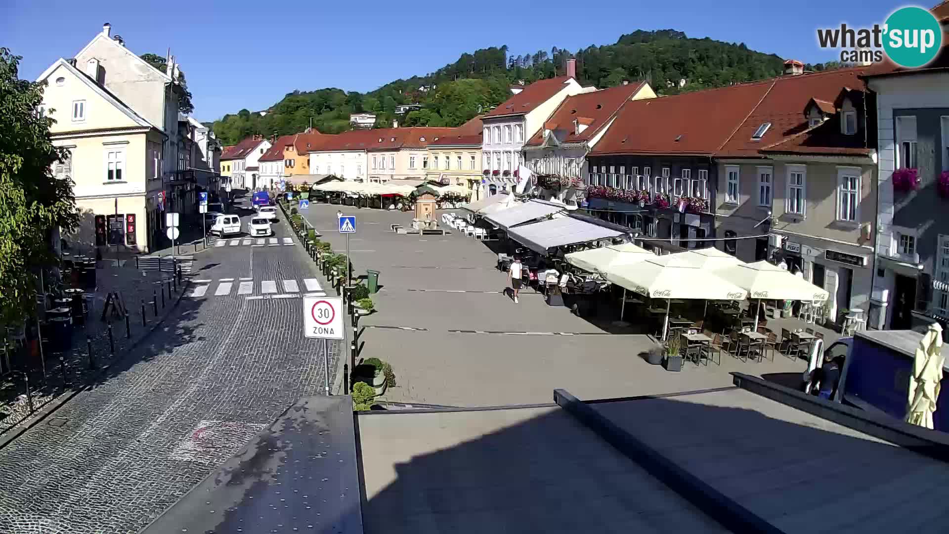 Samobor – Zentralen Platz von König Tomislav gewidmet